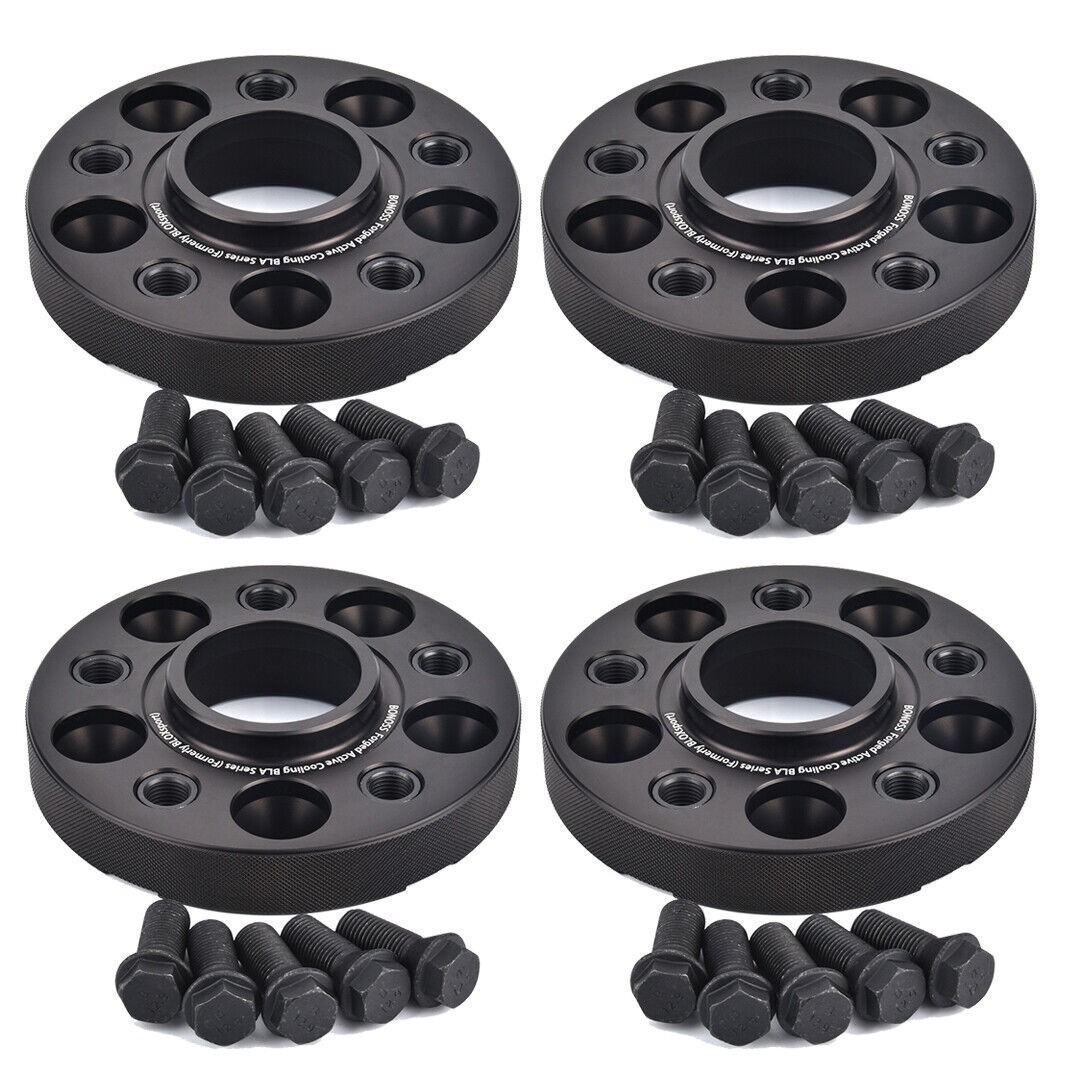 4Pc 1in 25mm Separator Wheel Spacers for Mercedes W140 W220 S600 S55 1992-2005