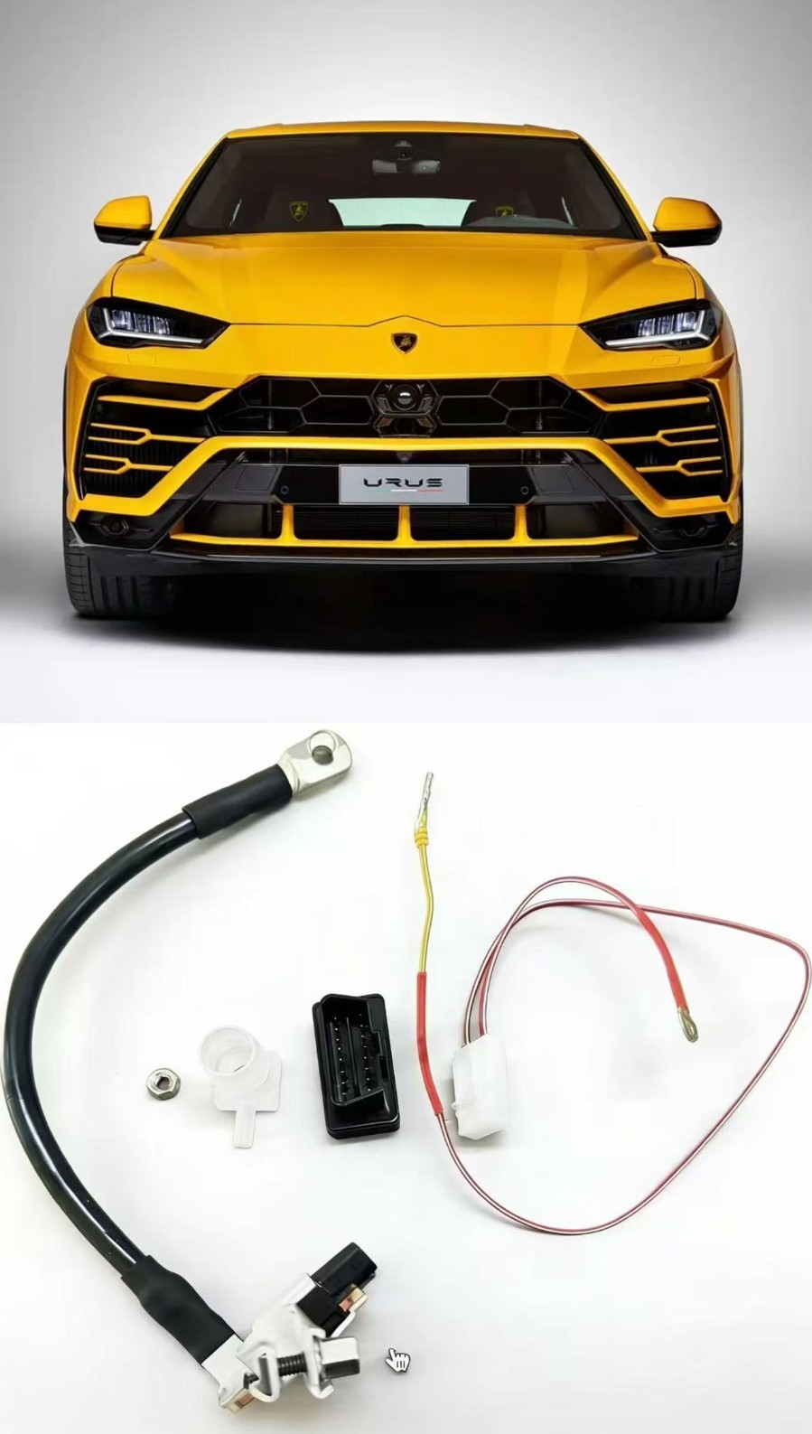For Lamborghini Urus Lithium LiFePO4 to AGM Battery Conversion Kit OBD Dongle. For Lamborghini Urus Lithium LiFePO4 to AGM Battery Conversion Kit OBD Dongle.