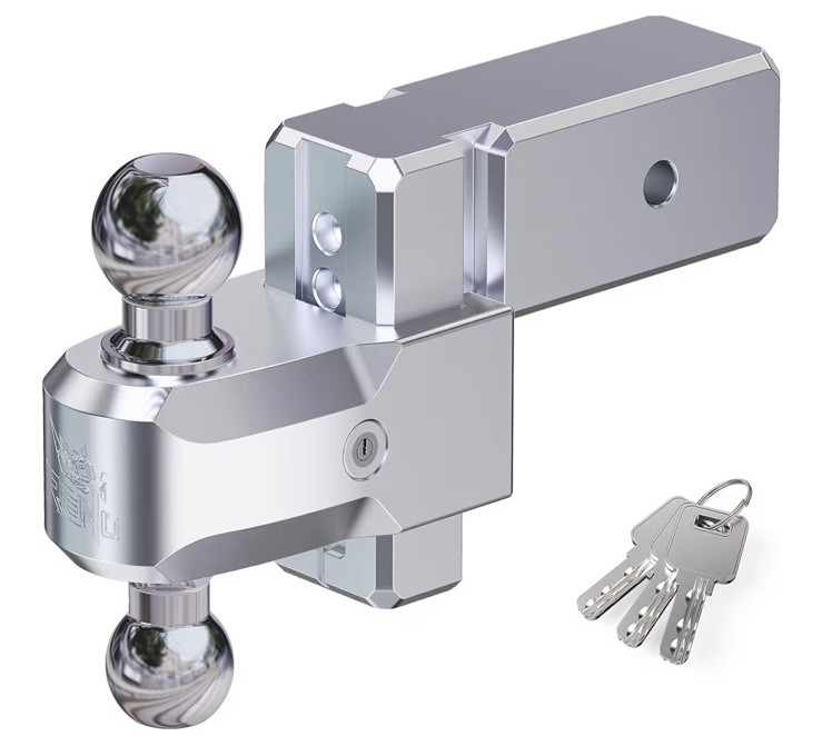 Adjustable Trailer/Tow  Hitch, Fits 3 inch Receiver 4