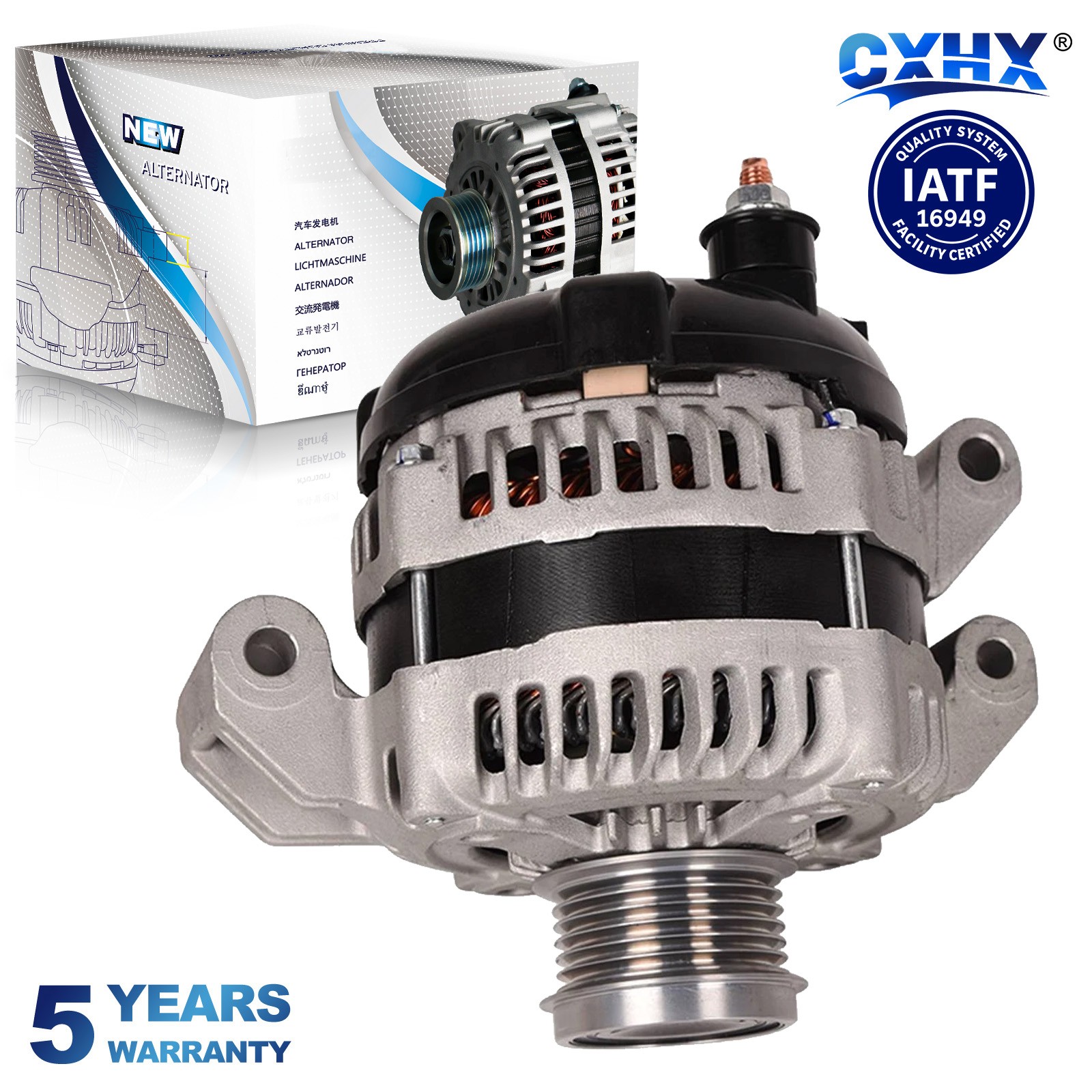 Alternator 11572 For Chrysler 300 2011-2023 3.6L V6 Ram 1500 2016 2017 2018