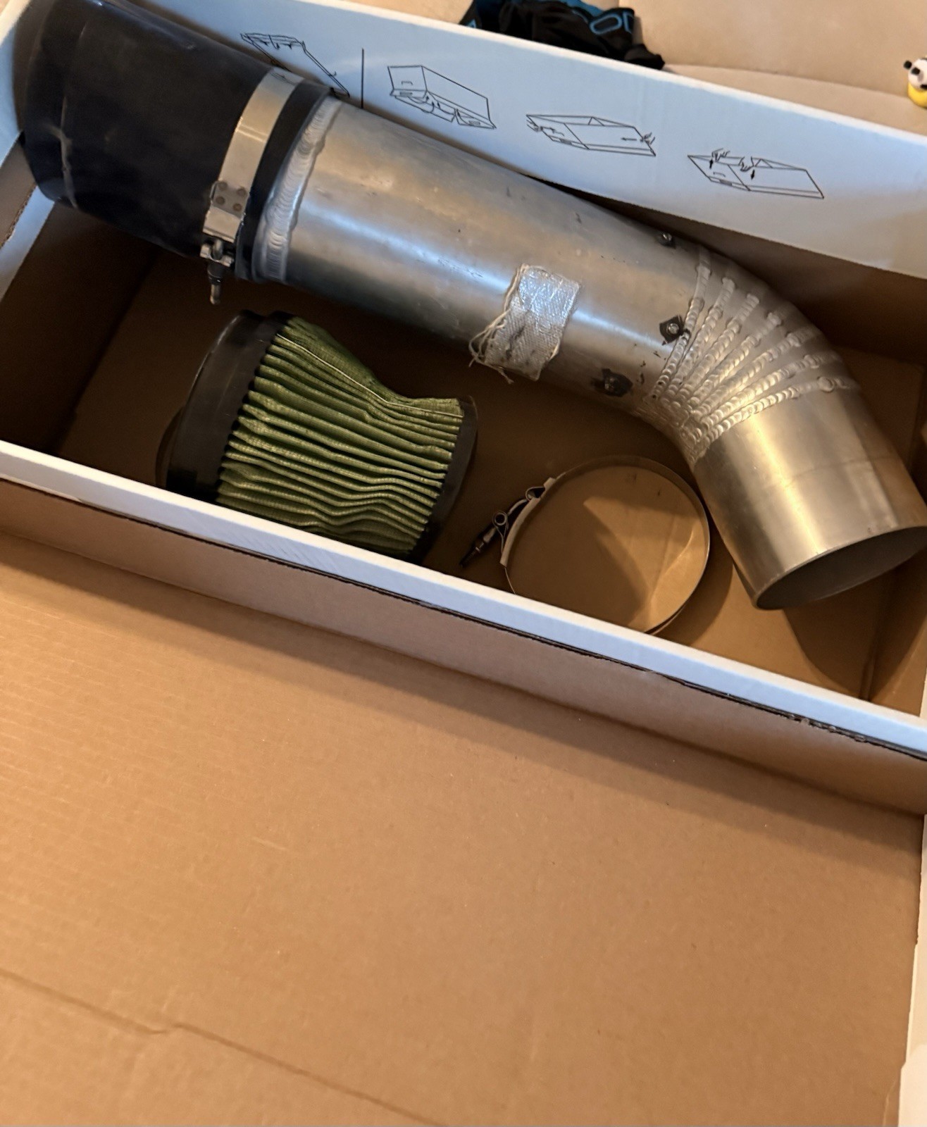 Intake Otr Costum 5inch Mustang Air Filter Intake Otr Costum 5inch Mustang Air Filter