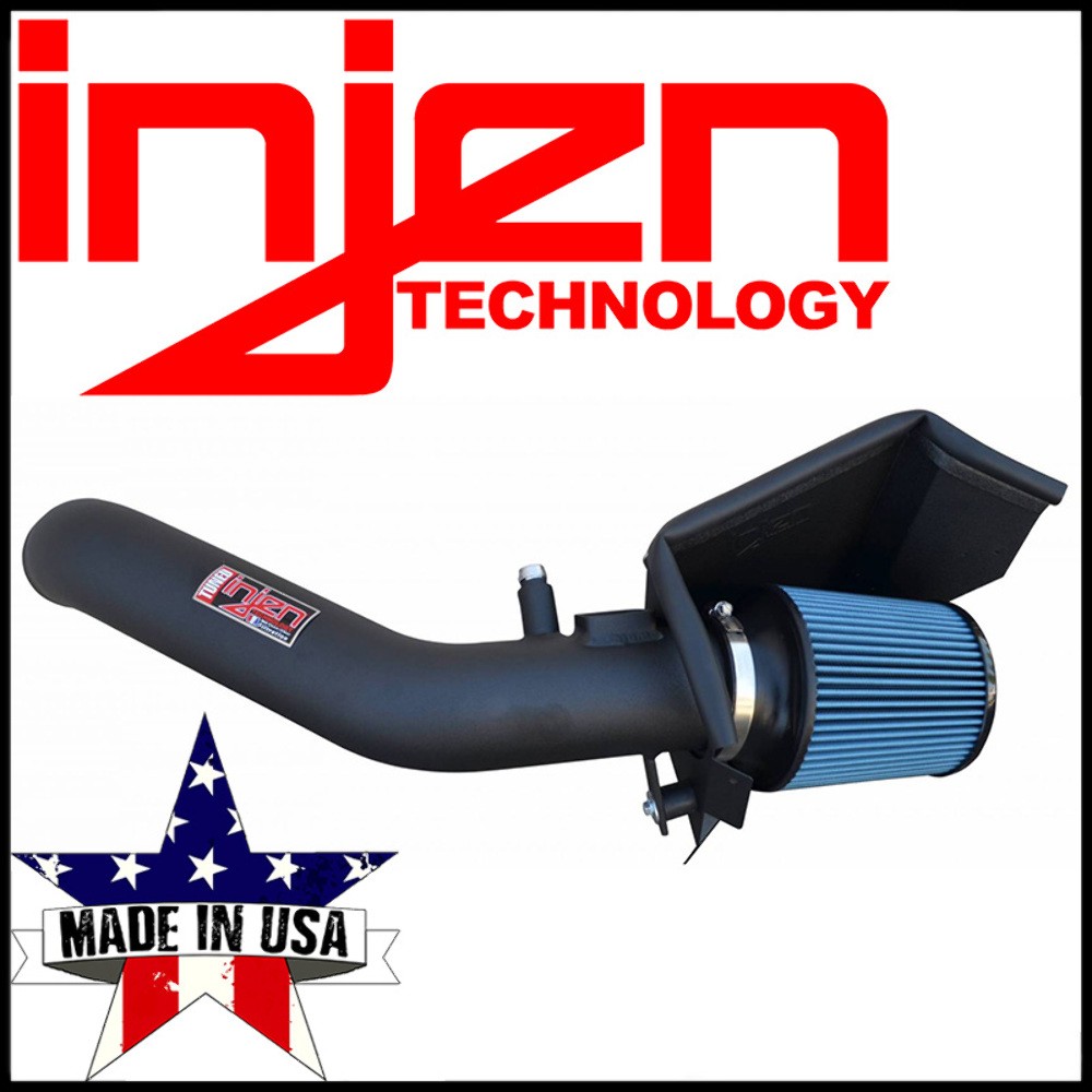 Injen SP Short Ram Cold Air Intake System Wrinkle Black Fits 16-18 BMW M2 3.0L