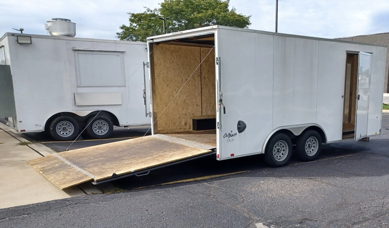 2025 Pace American Outback DLX 8.5 x 16 TA 7k Clean Tittle Truck Trailer 2025 Pace American Outback DLX 8.5 x 16 TA 7k Clean Tittle Truck Trailer