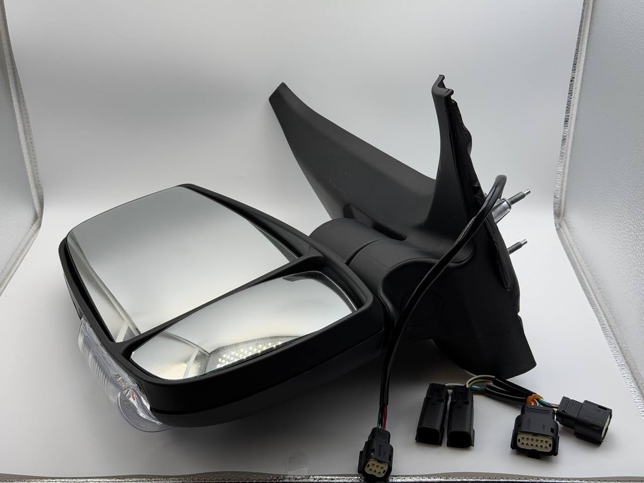 Dasbecan Left Mirror for 2015-2025 Ford Transit, 6-Pin, Power, Heated, Black Dasbecan Left Mirror for 2015-2025 Ford Transit, 6-Pin, Power, Heated, Black