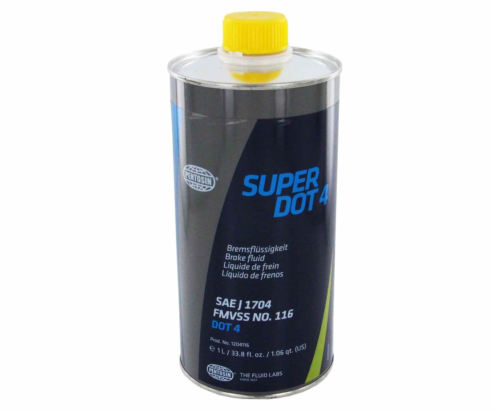 1x LiTer PENTOSIN SUPER DOT-4 Brake Fluid SAE J1704 For PORSCHE VERiFy 1956-2024