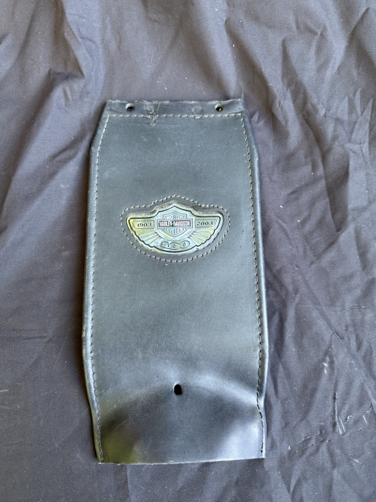 Harley-Davidson genuine OEM leather tank panel 62077-03 Harley-Davidson genuine OEM leather tank panel 62077-03