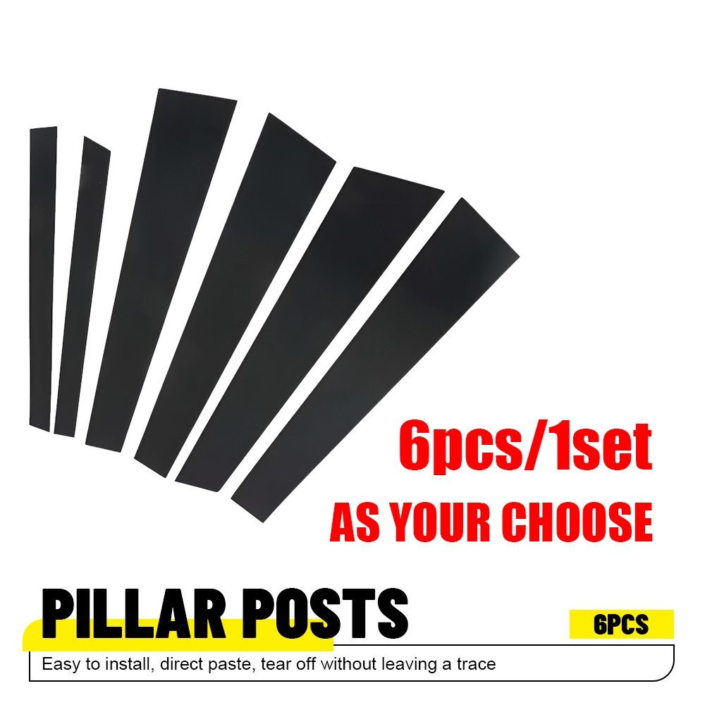 Complete Set 6-60x Pillar Post Trims For 1997 1998-2003 BMW 525i 530i 528i 540i