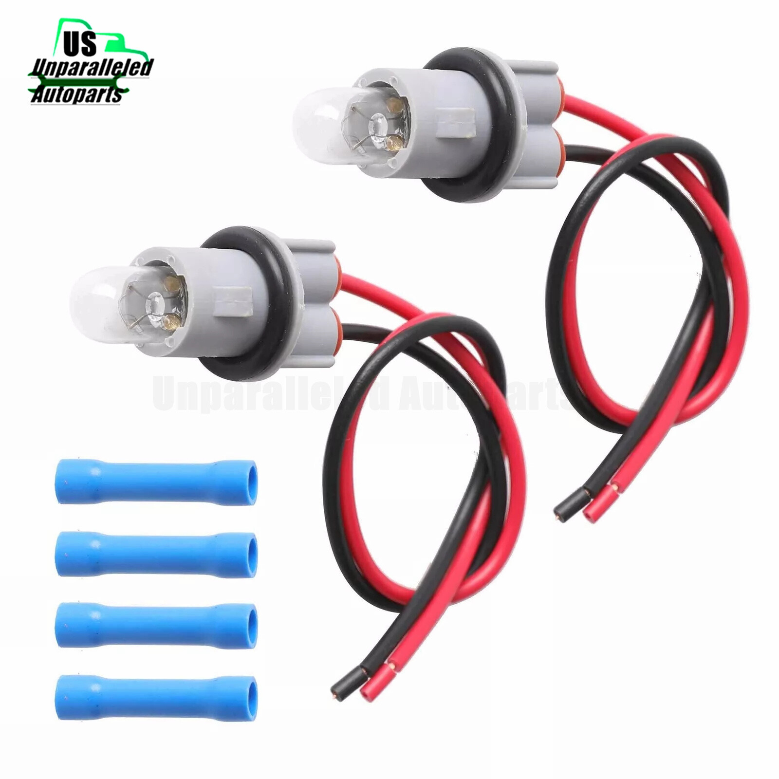 For Mercedes-Benz C GL ML AMG 2X Side Marker Lamp Light Bulb Socket Wire Harness