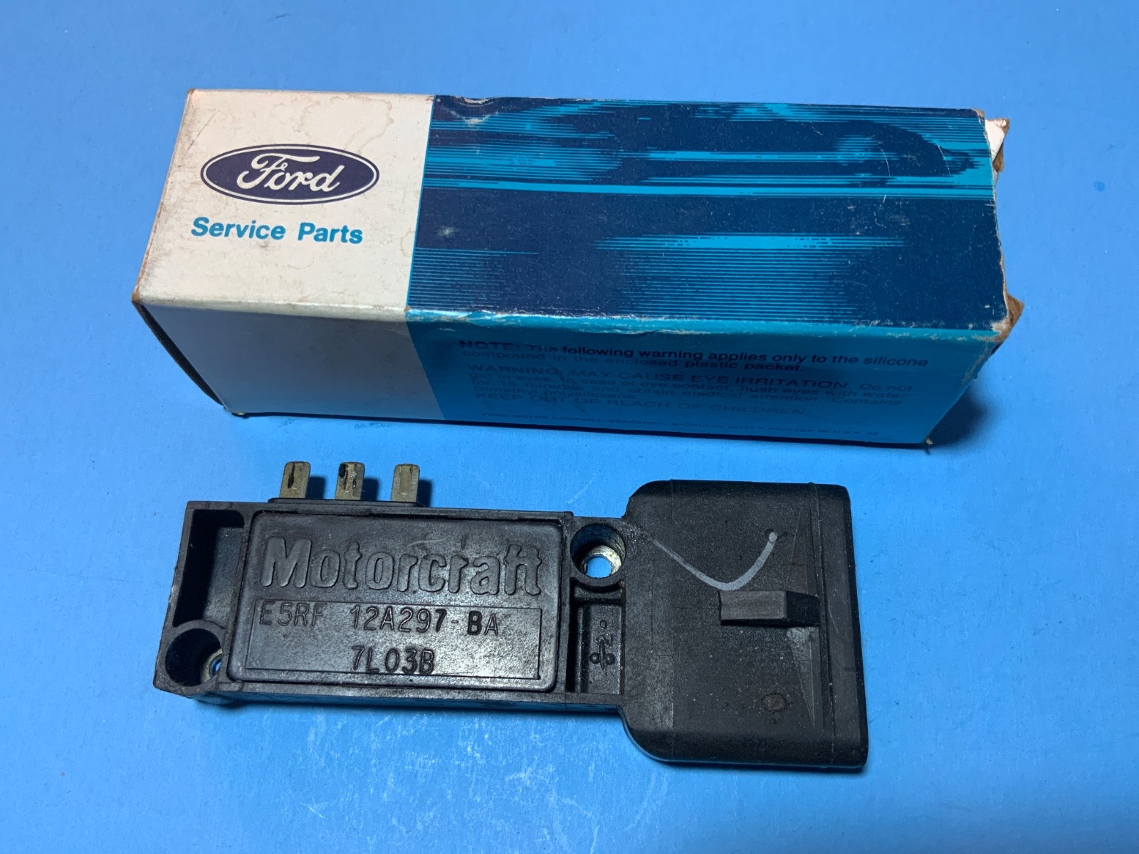 NOS OEM FORD 1986/91 Ford 5.0 Mustang Ignition Control Module E6pz-12a297-b