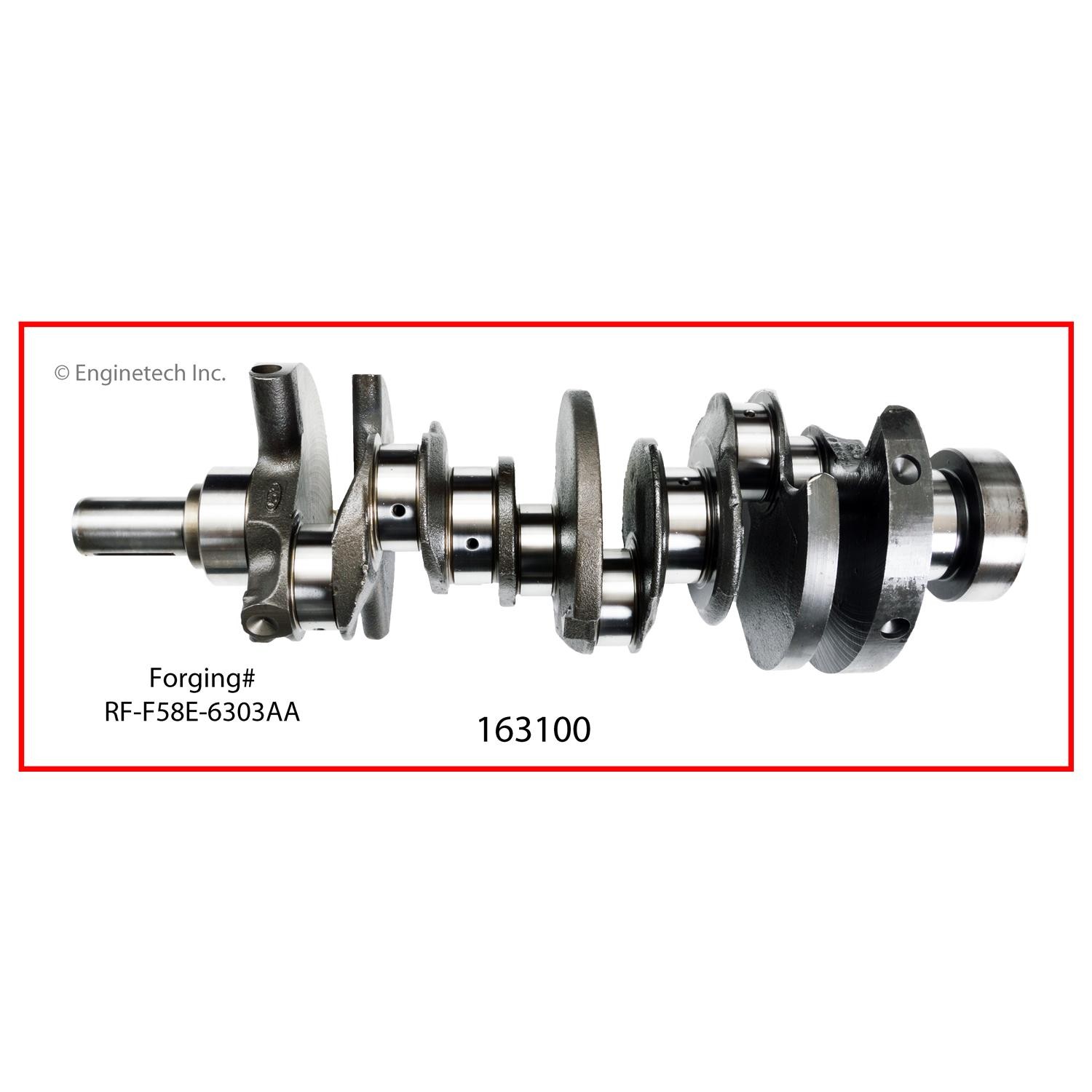 Enginetech Remanufactured Engine Crankshaft Kit with Main and Rod Bearings Enginetech Remanufactured Engine Crankshaft Kit with Main and Rod Bearings
