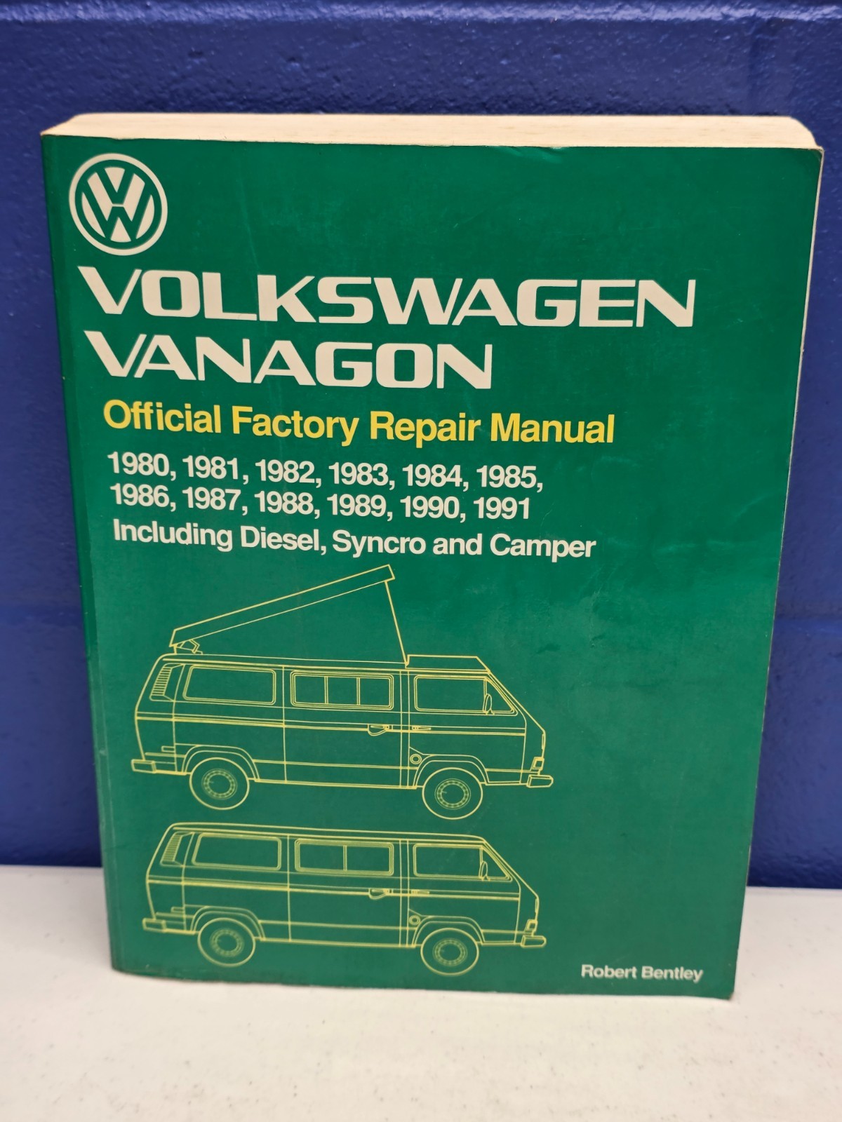 Volkswagen Vanagon Official Factory Repair Manual 1980-1991 Volkswagen Vanagon Official Factory Repair Manual 1980-1991