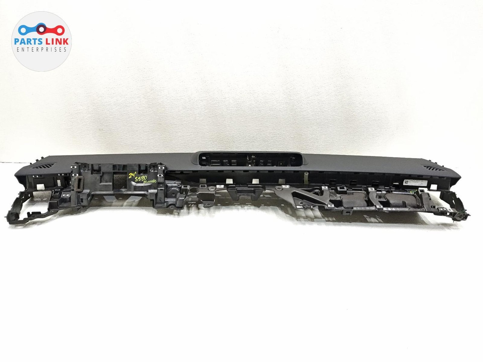 2021-25 MERCEDES S580 W223 DASH PANEL BOARD TRIM PANEL COVER FRAME EBONY