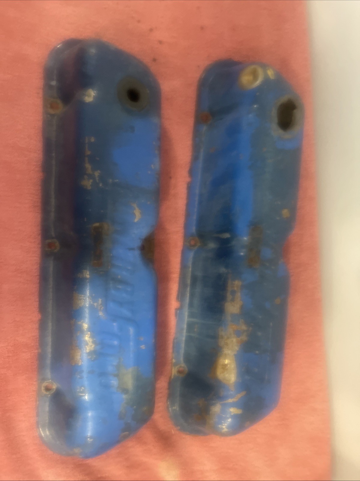 1975 Ford F100 302 V8 Valve Covers Factory Oem 1975 Ford F100 302 V8 Valve Covers Factory Oem