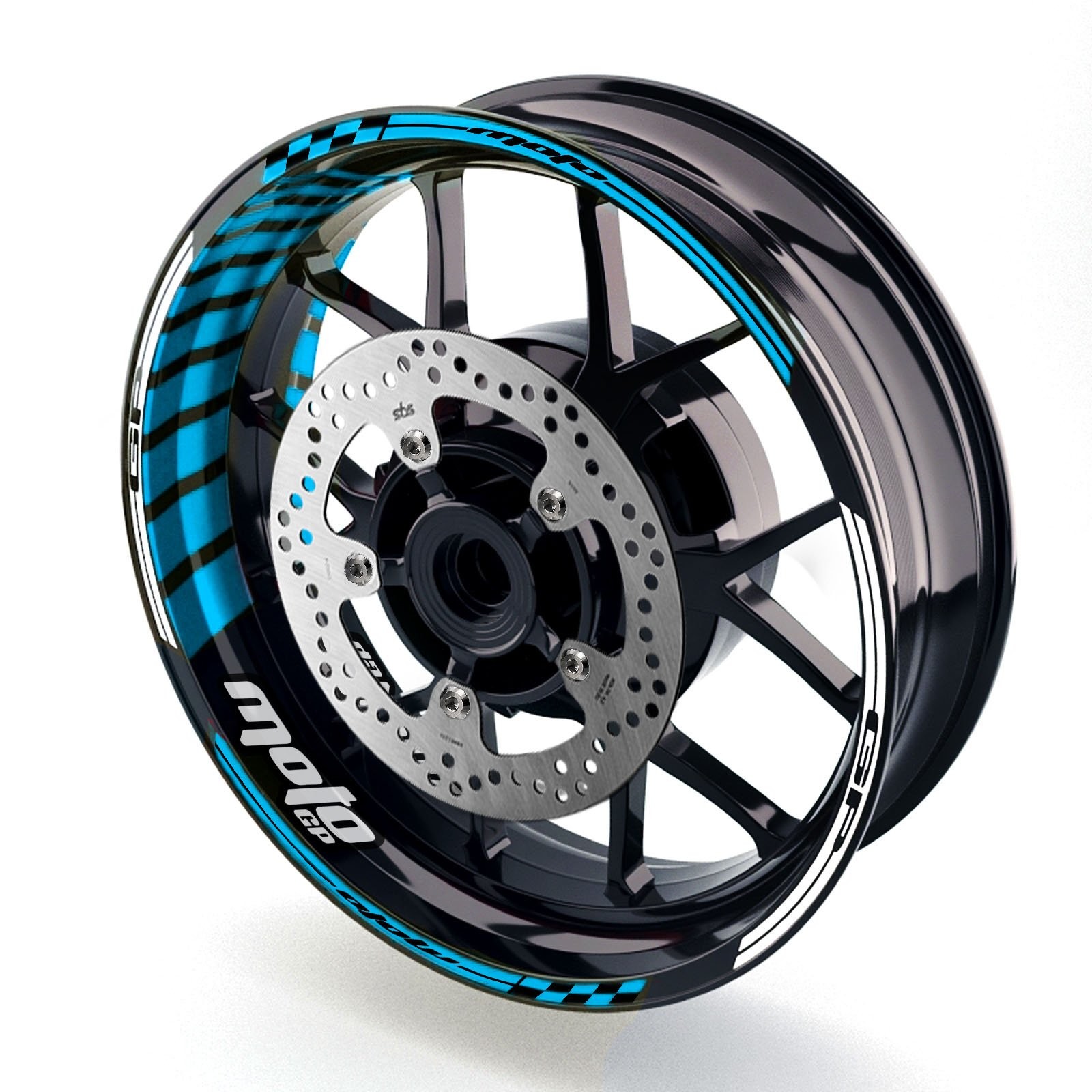 17 inch Wheel Rim Stickers Outer Inner Decal For Suzuki GSXS1000F 16-19 18 17
