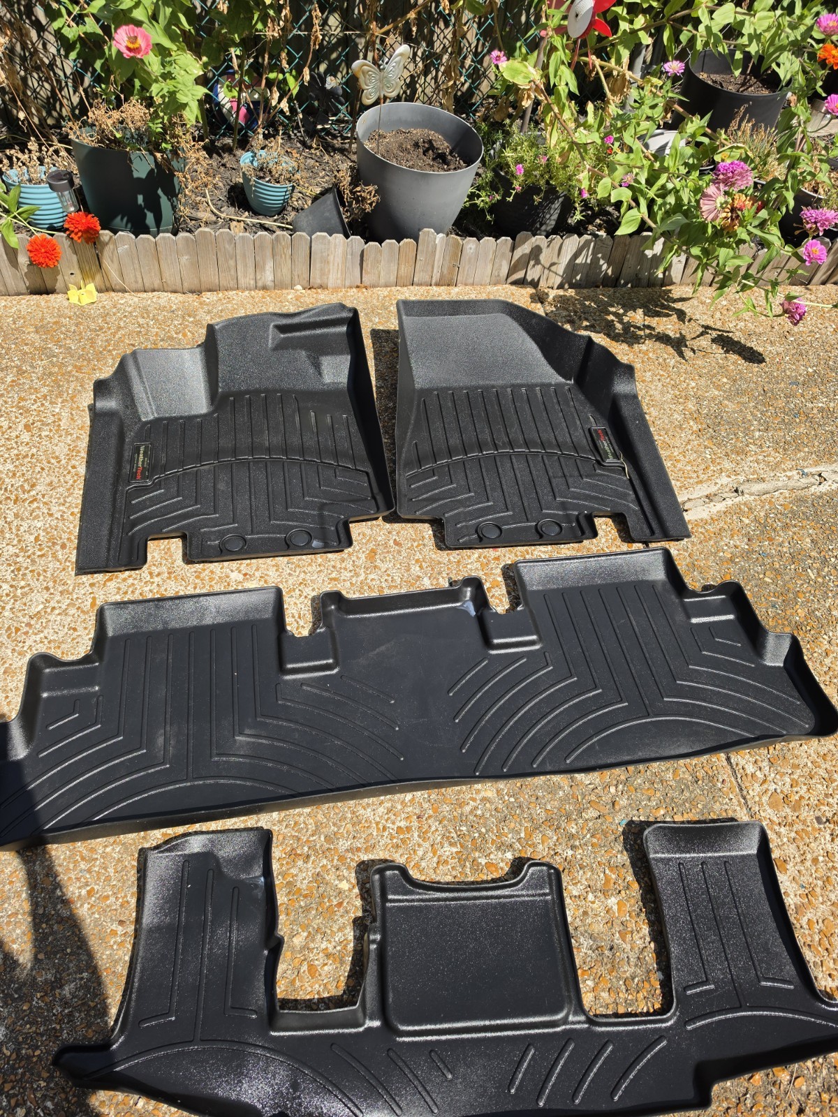 WeatherTech FloorLiner for 2022-2026 Nissan Pathfinder - Full Set, Black WeatherTech FloorLiner for 2022-2026 Nissan Pathfinder - Full Set, Black