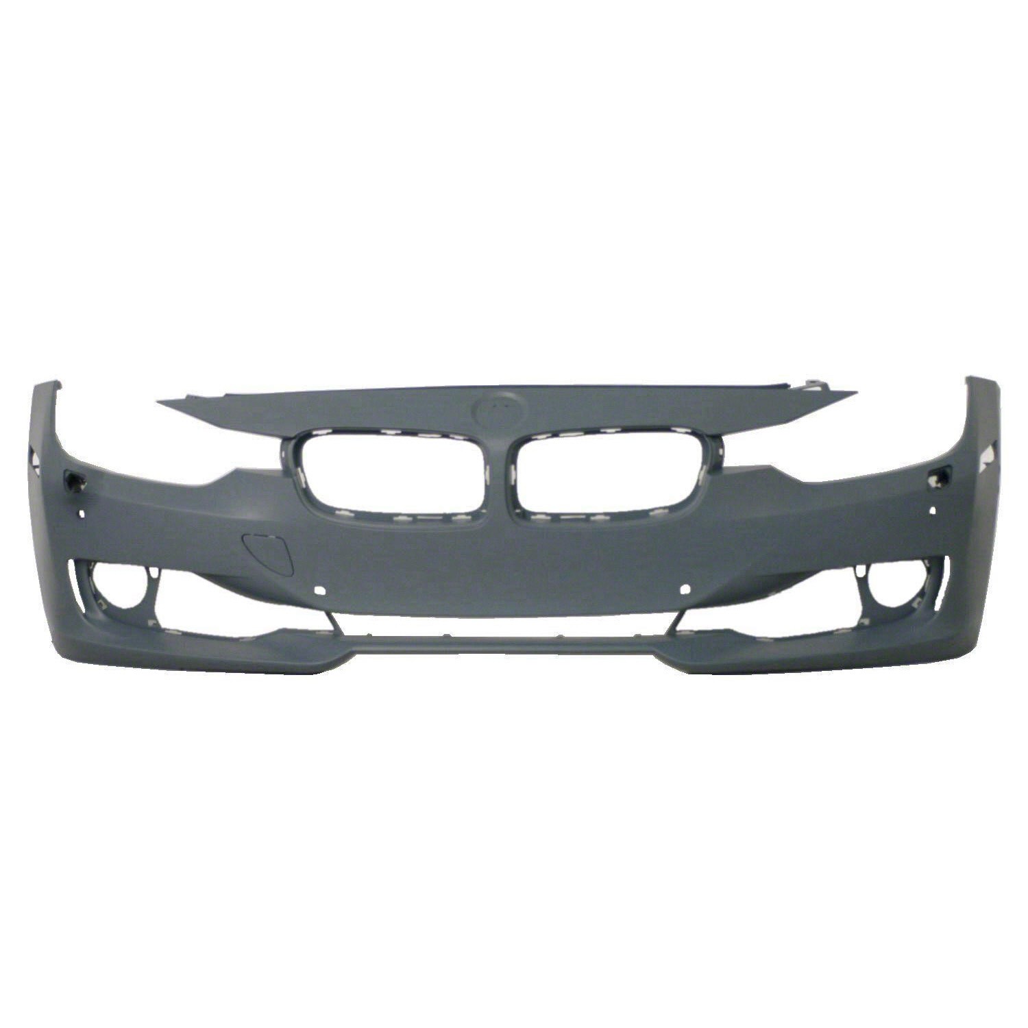 New Unpainted Front Bumper Cover Replaces 51117293016 With Park Assist Sensor
