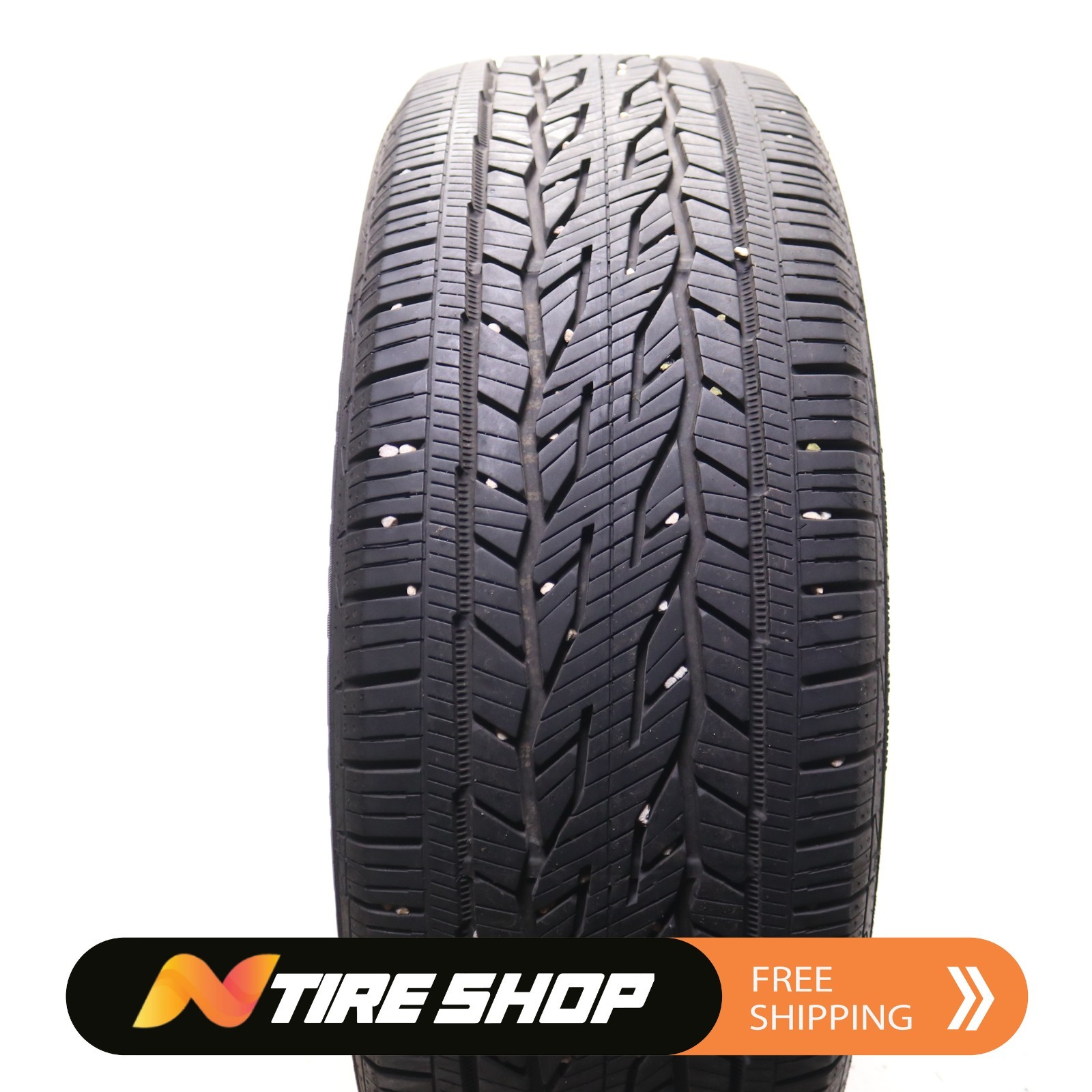 Set of 2 Used 255/55R20 Continental CrossContact LX20 - 107H - 10.5-11/32 Set of 2 Used 255/55R20 Continental CrossContact LX20 - 107H - 10.5-11/32