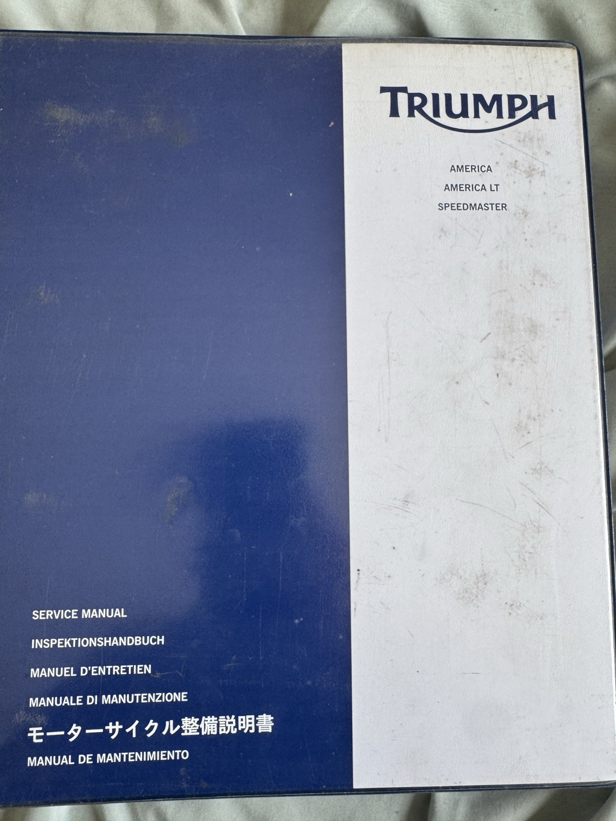 2013 Triumph America Motorcycle Service Manual Factory OEM