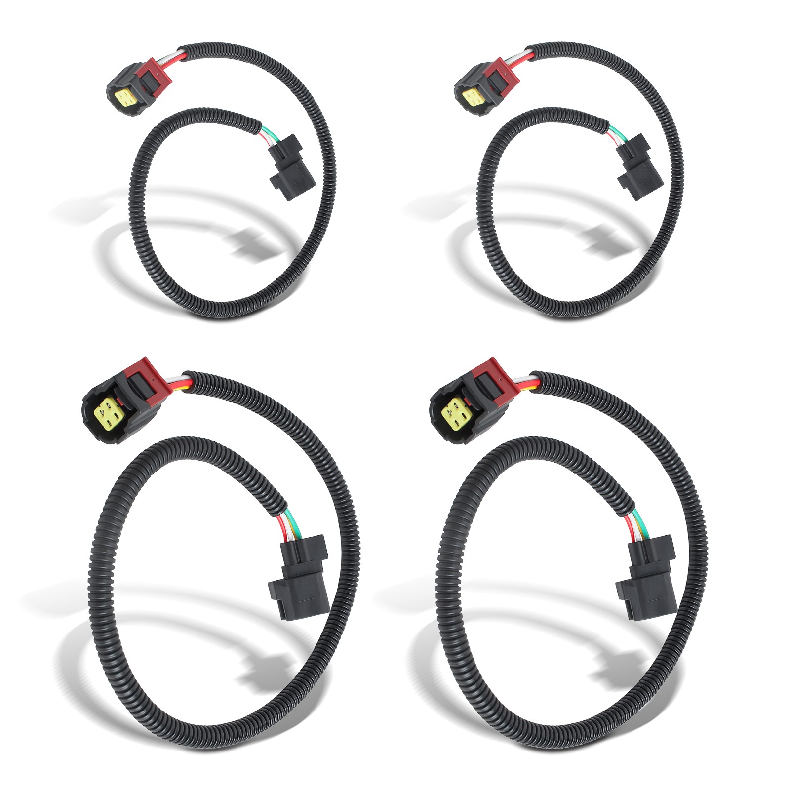 4PCS O2 Oxygen Sensor Extension Harness For Dodge Challenger Charger Durango USA