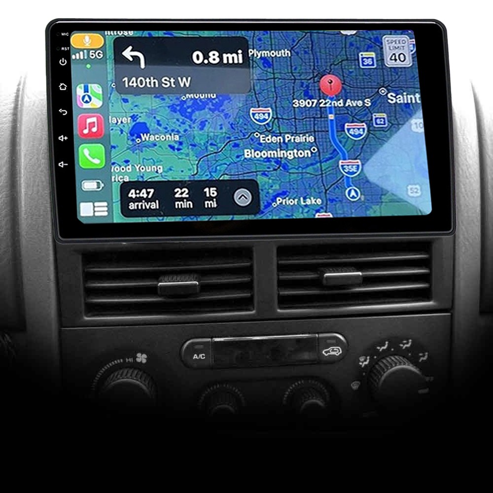 10'' 4+64G Carplay For Jeep Grand Cherokee 1999-2004 Car Stereo Radio GPS Wifi