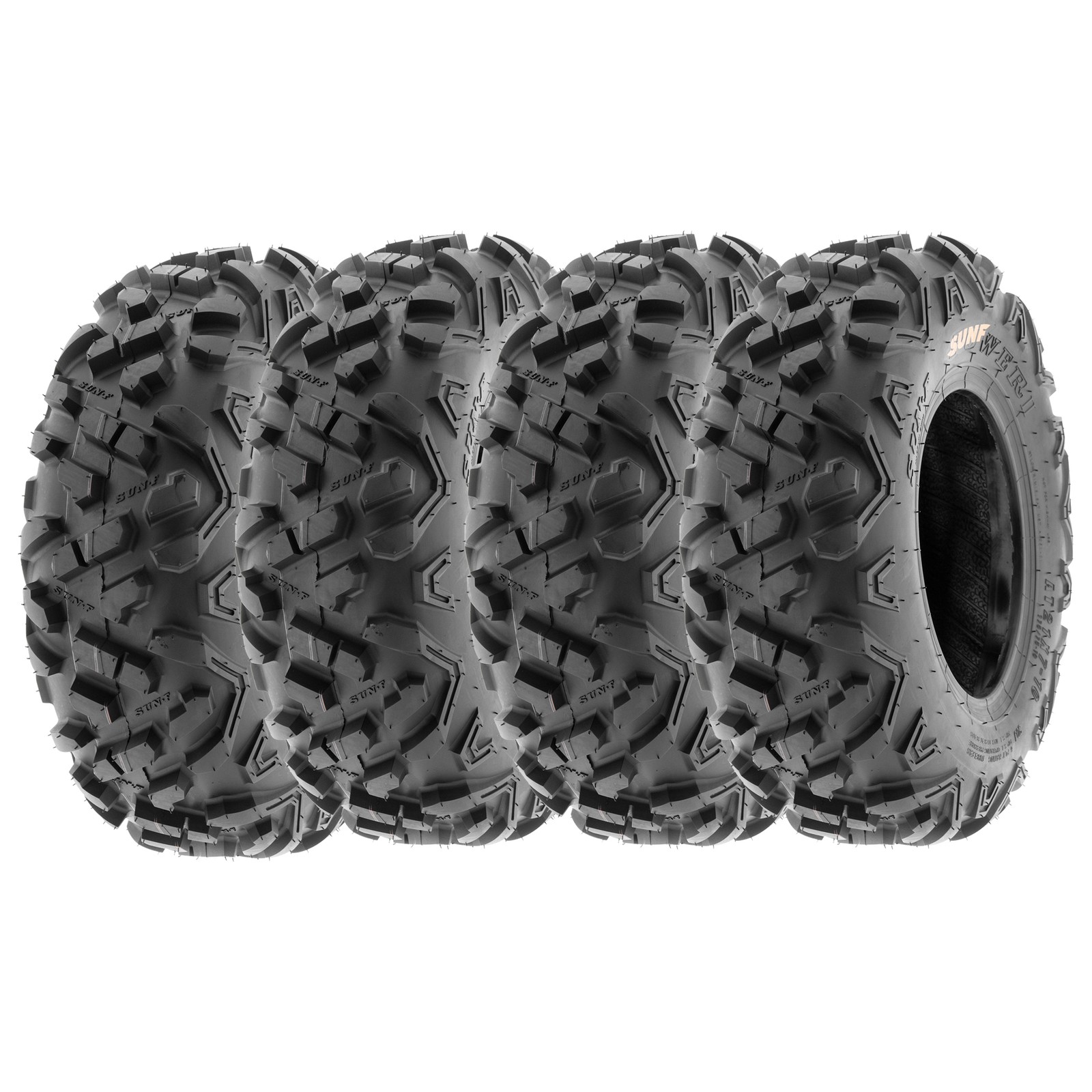 SunF 145/70-6 145/70x6 All Terrain Tires ATV UTV 6 PR A051 POWER II - Set of 4 SunF 145/70-6 145/70x6 All Terrain Tires ATV UTV 6 PR A051 POWER II - Set of 4