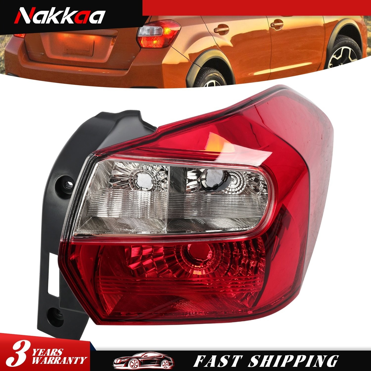 Right Rear Tail Light For Subaru Impreza Subaru XV Crosstrek RH 2012-2015 2016