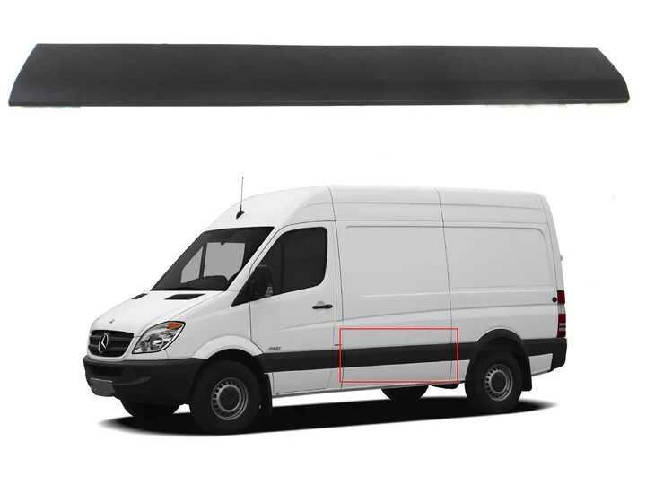 New Fits 2010-2018 Mercedes Benz Sprinter 2500 3500 Left Side Sliding Door Trim New Fits 2010-2018 Mercedes Benz Sprinter 2500 3500 Left Side Sliding Door Trim