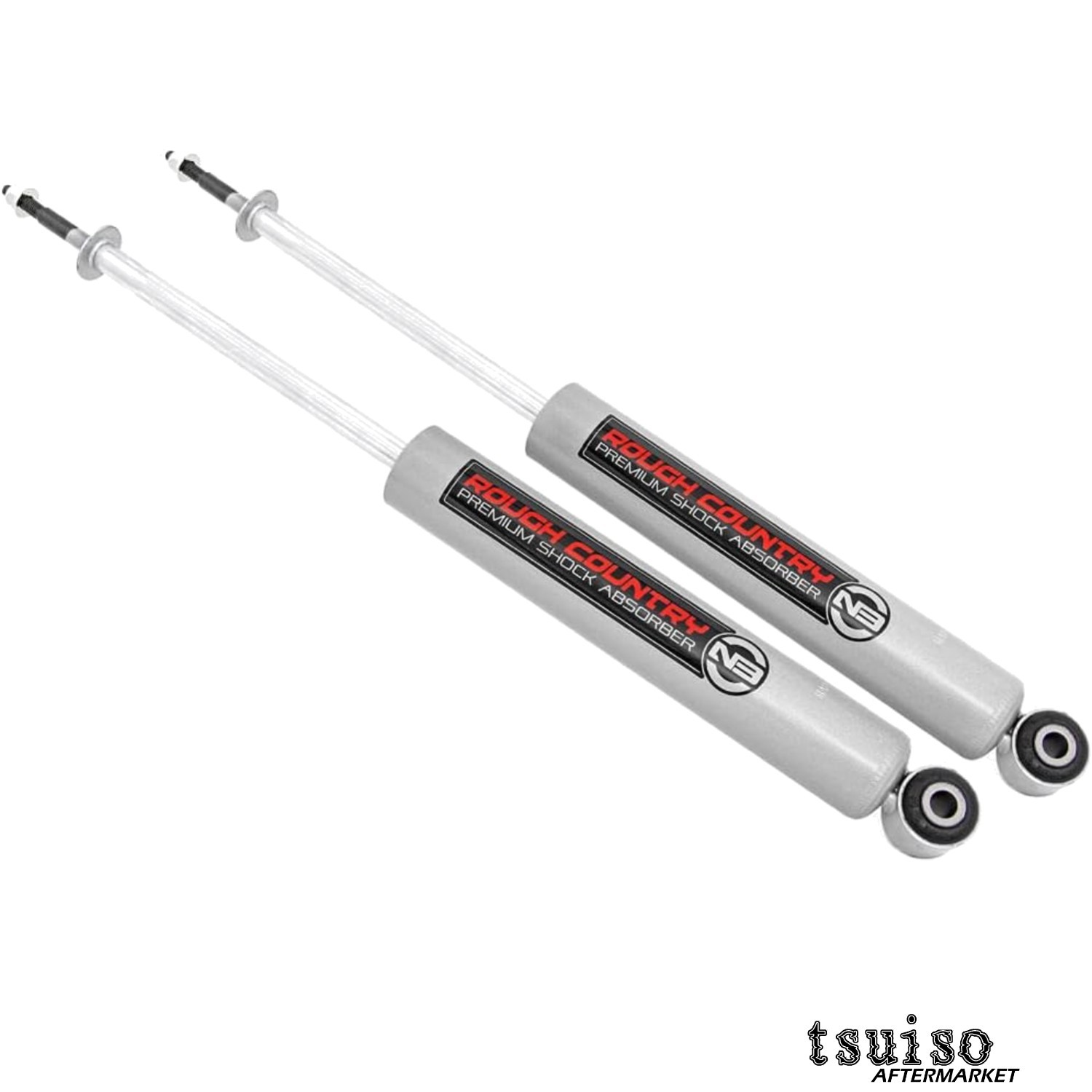 Durable N3 Front Shock Set for 01-10 GMC Sierra 2500 - Nitrogen Charged Design