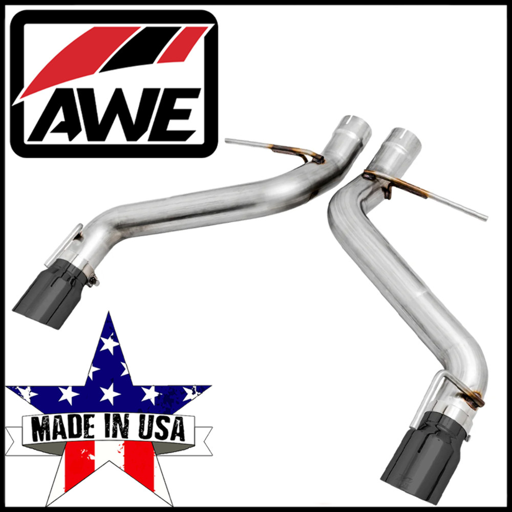 AWE Tuning Track Edition Axle-Back Exhaust System 16-24 Chevy Camaro Coupe 6.2L