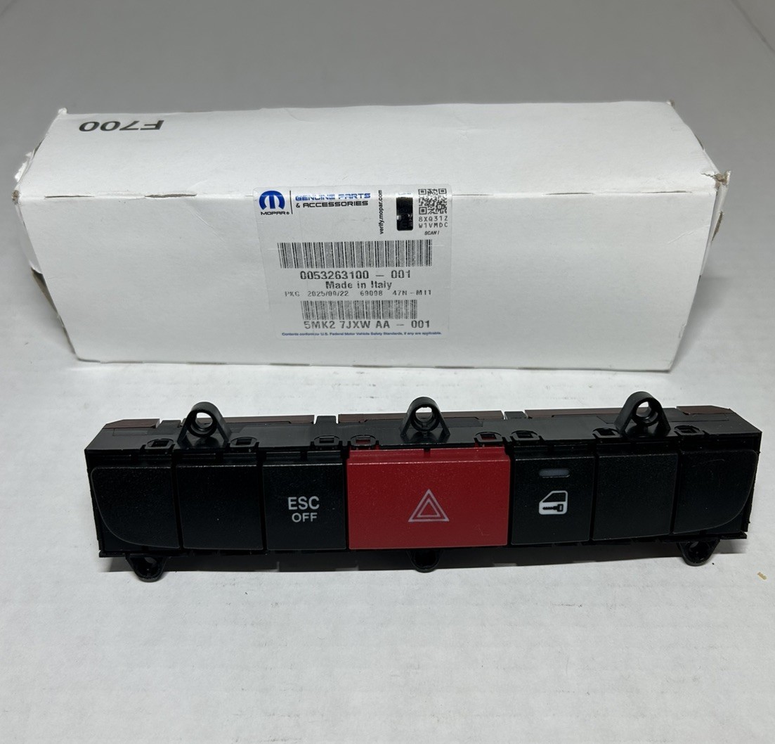 Genuine Mopar 5MK27JXWAA Instrument Panel Switch 2014-2021 Ram ProMaster OEM NEW Genuine Mopar 5MK27JXWAA Instrument Panel Switch 2014-2021 Ram ProMaster OEM NEW