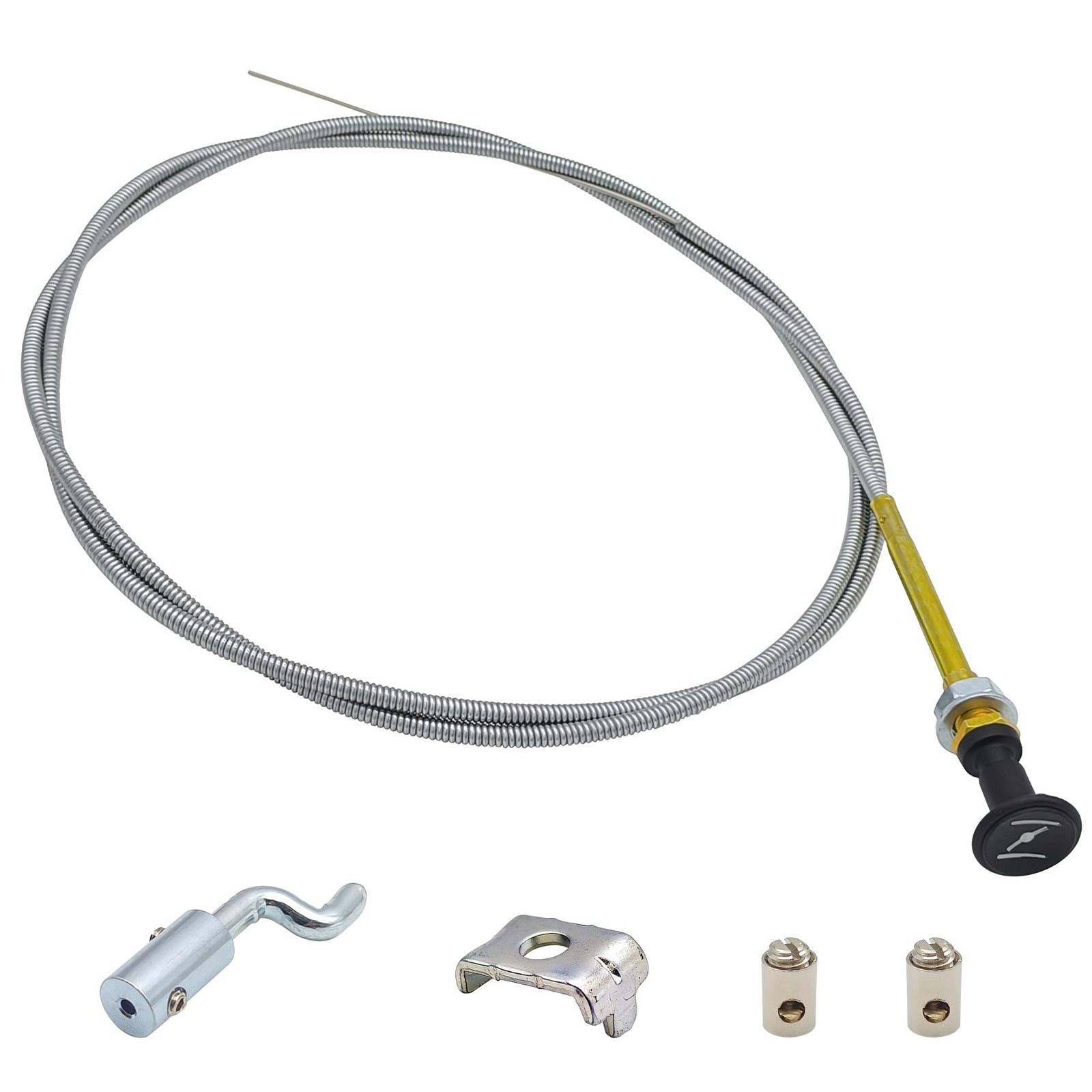 Universal Choke Cable 63 inch Inner 60 Conduit 5 ft Universal Choke Cable 63 inch Inner 60 Conduit 5 ft