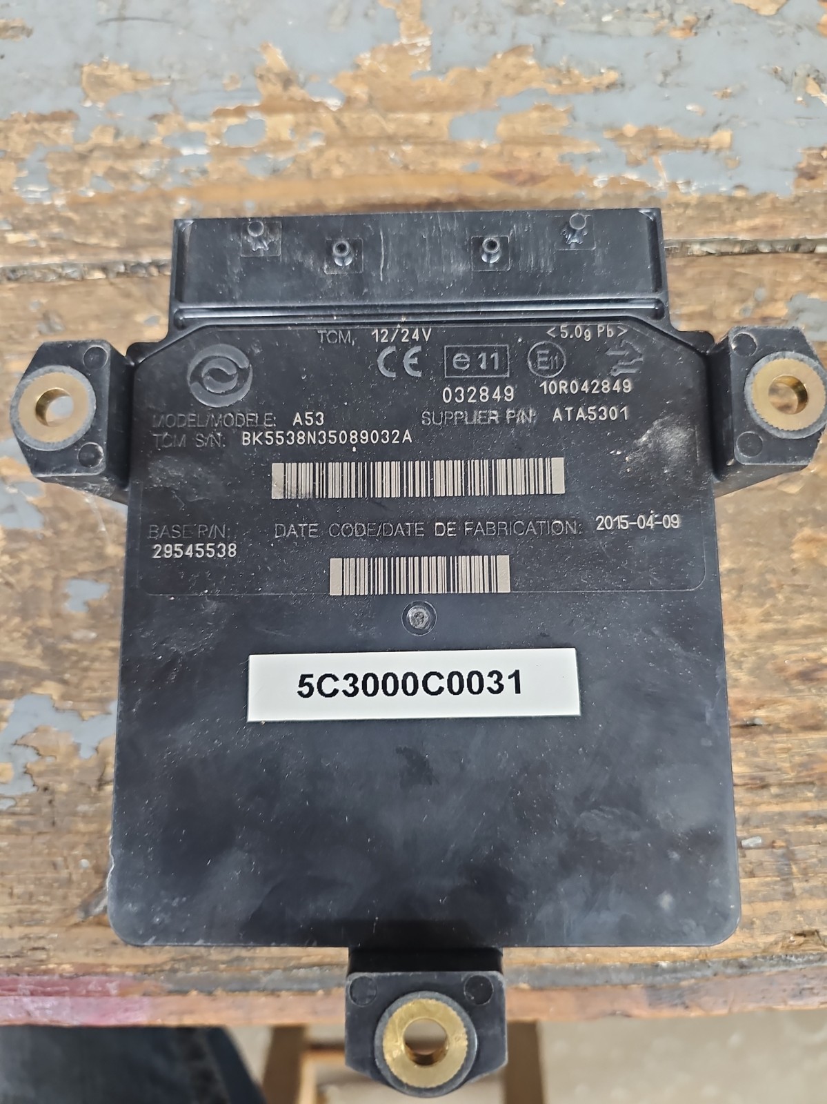 OEM ALLISON A53 Transmission Control Module 29545538 OEM ALLISON A53 Transmission Control Module 29545538