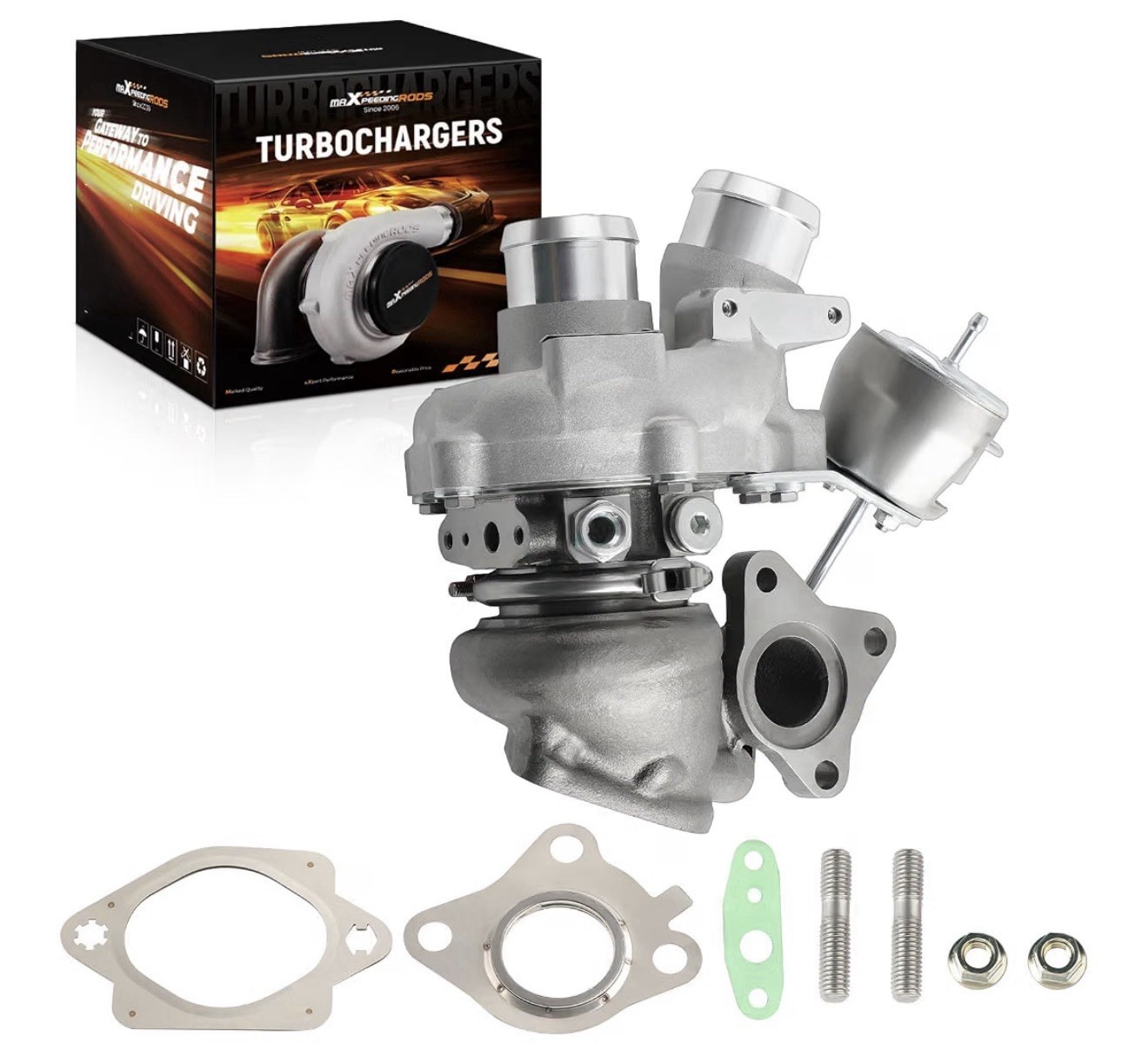 K03 Right Billet Turbo Turbocharger For Ford F150 F-150 V6 3.5L 365hp 2013-2016