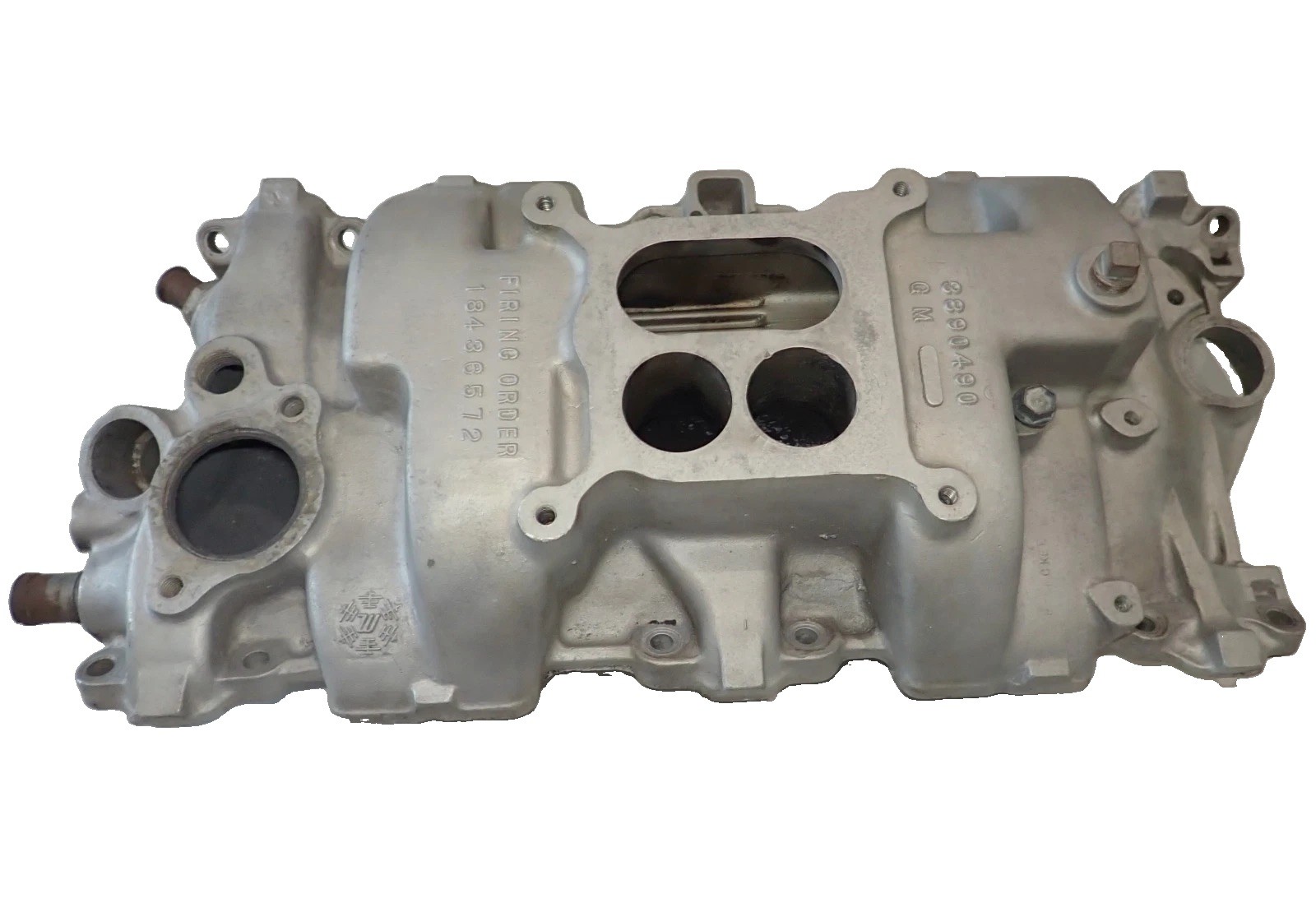 OEM GM 3890490 Aluminum Intake Manifold 1966 1967 L79 327 350HP SBC Survivor WOW
