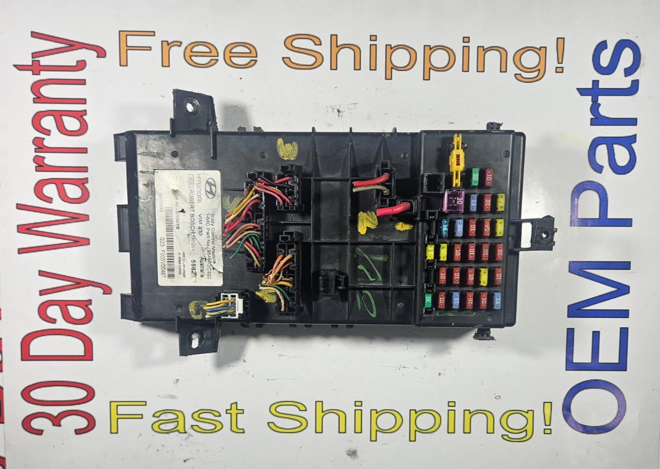 95480-2C310 2003-2008 Hyundai Tiburon Fuse Box BCM Relay Unit