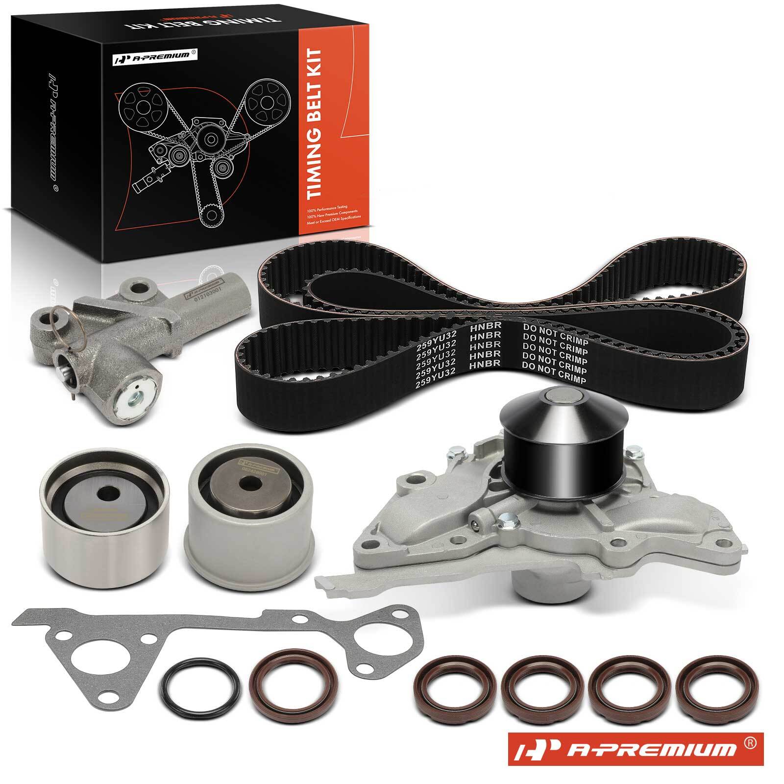 A-Premium 10x Timing Belt & Water Pump Kit for Hyundai Santa Fe 03-06 Kia Sedona A-Premium 10x Timing Belt & Water Pump Kit for Hyundai Santa Fe 03-06 Kia Sedona