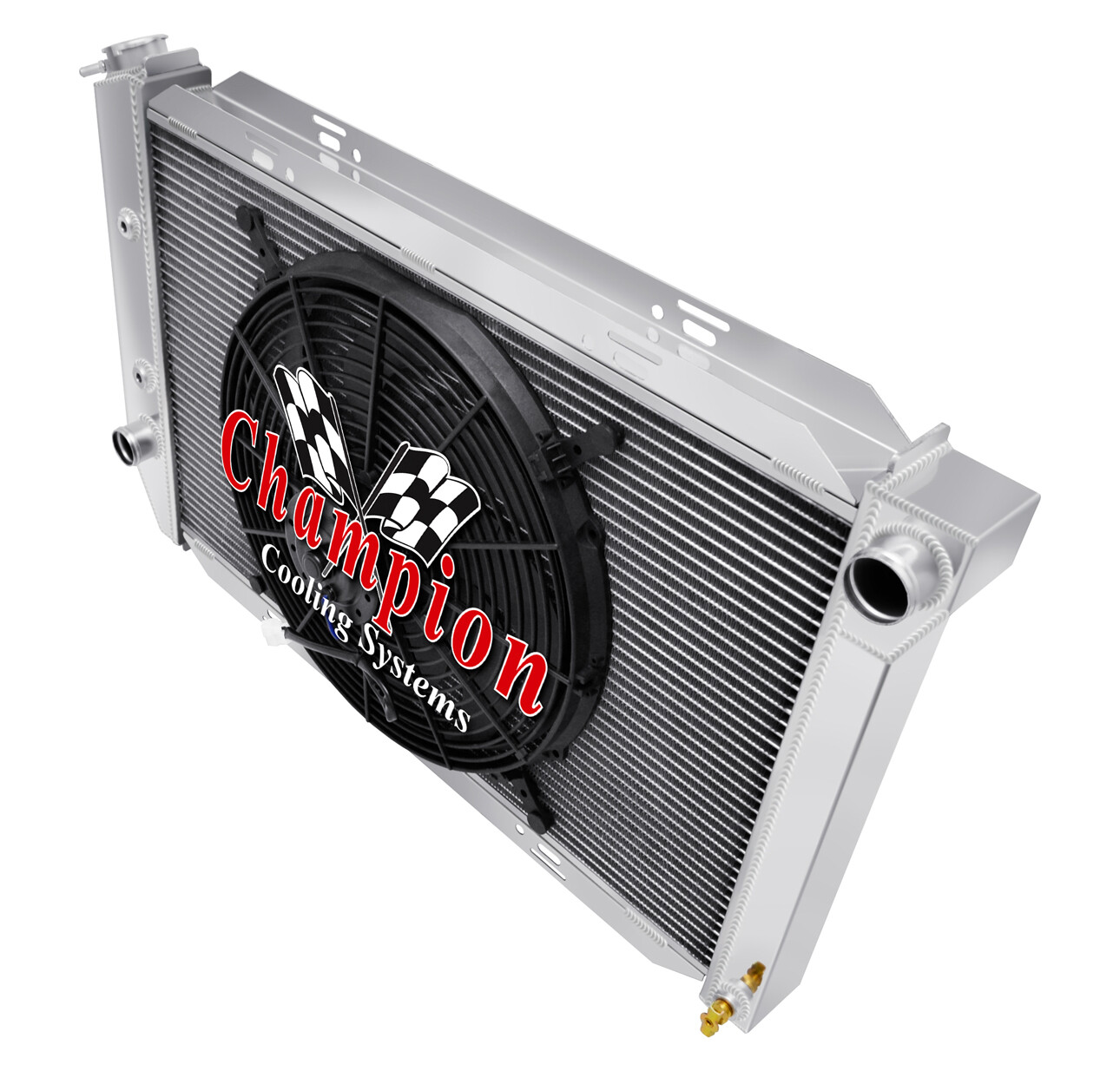 ER Champion 3 Row Radiator W/ 16\