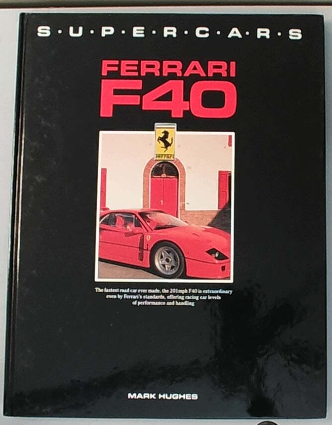 Ferrari F40 Supercars book