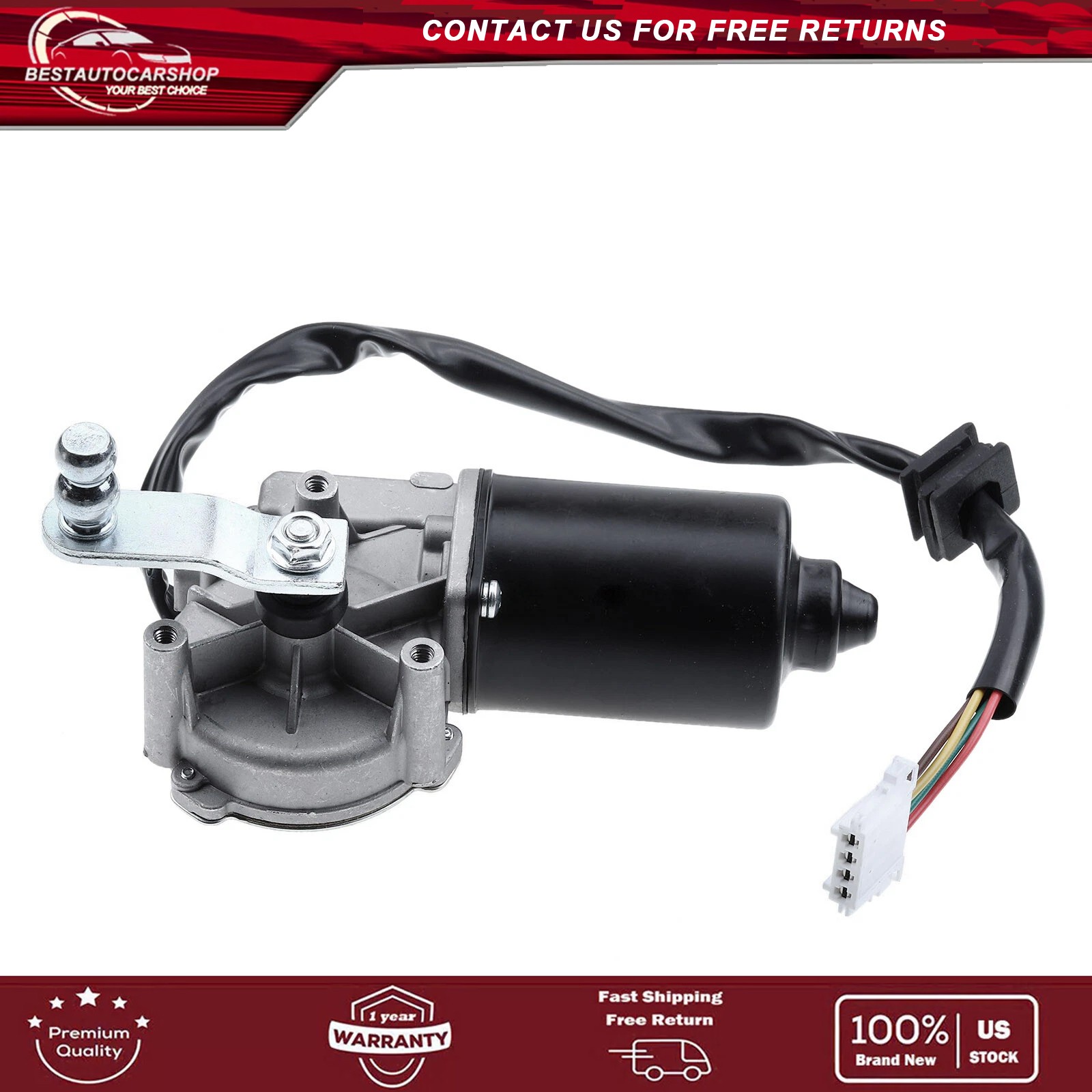 For Mercedes-Benz C230 C240 C280 C32 AMG C320 C350 Windshield Wiper Motor Front