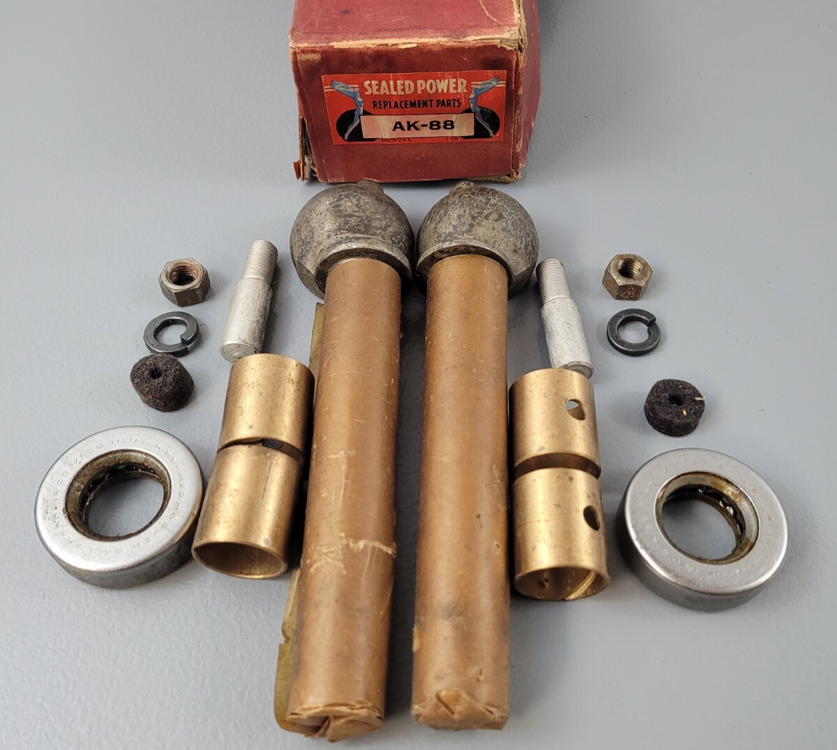 New Federal Mogul Sealed Power AK88 King Pin Set 1940s 1950s Vintage