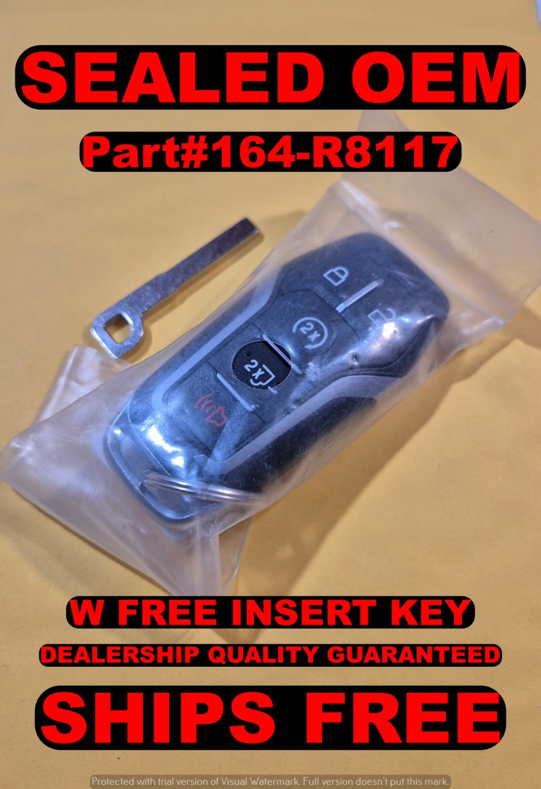 NEW OEM 2015-17 FORD F150 SMART KEY 164-R8117 FL3Z FL3T-15K601-GA FL3T-15K601-GC