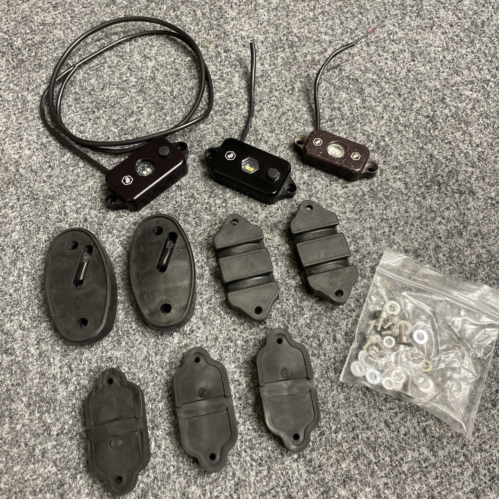 Baja Designs LED Dome Rock Light Parts Lot Off-road LED Rigid KC
