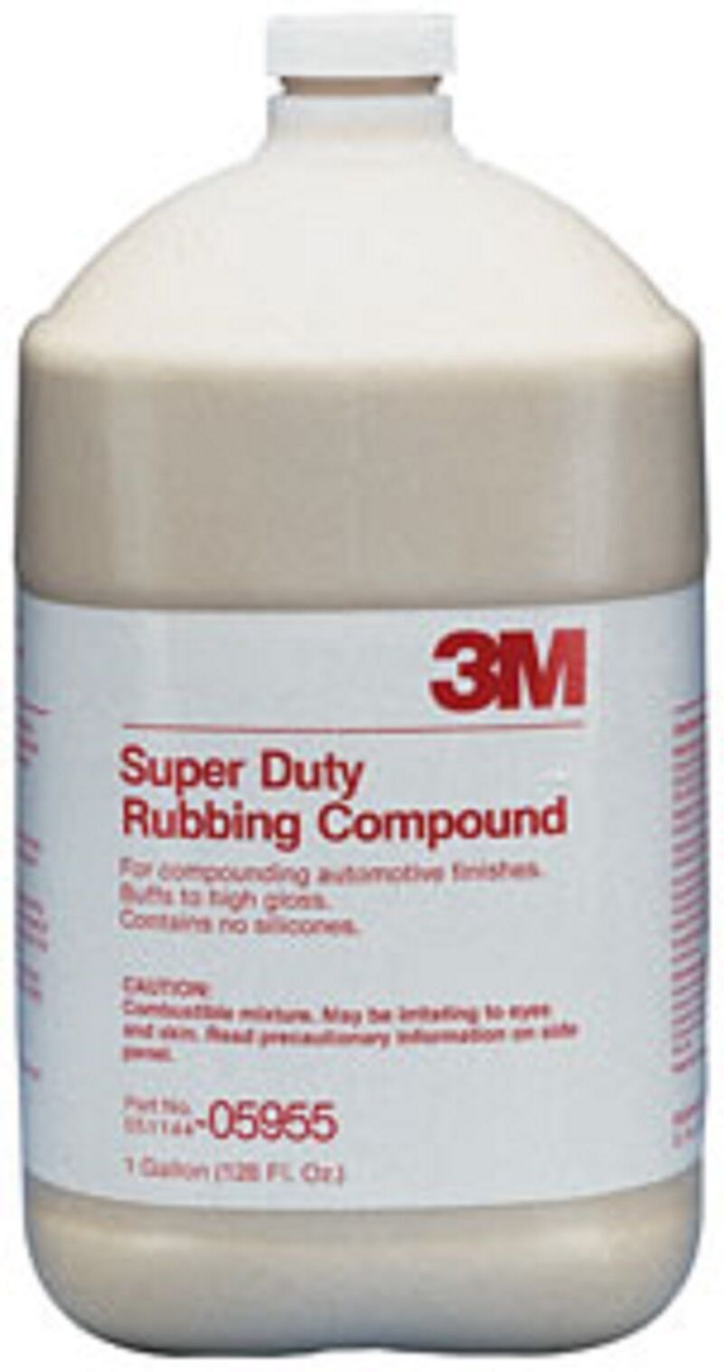 3M Company 5955 Super Duty Rubbing Compound 05955, 1 Gallon