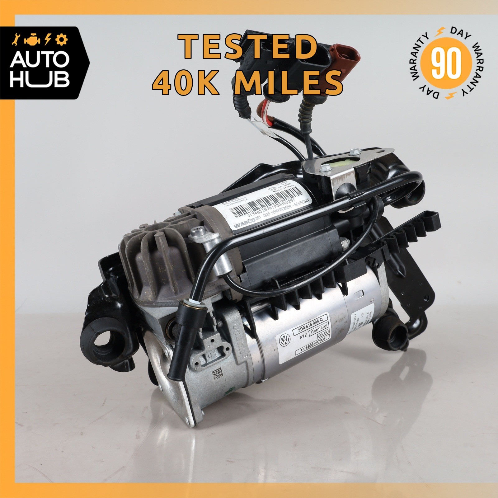 03-18 Bentley Continental GTC Flying Spur Air Suspension Compressor Pump OEM 40k 03-18 Bentley Continental GTC Flying Spur Air Suspension Compressor Pump OEM 40k
