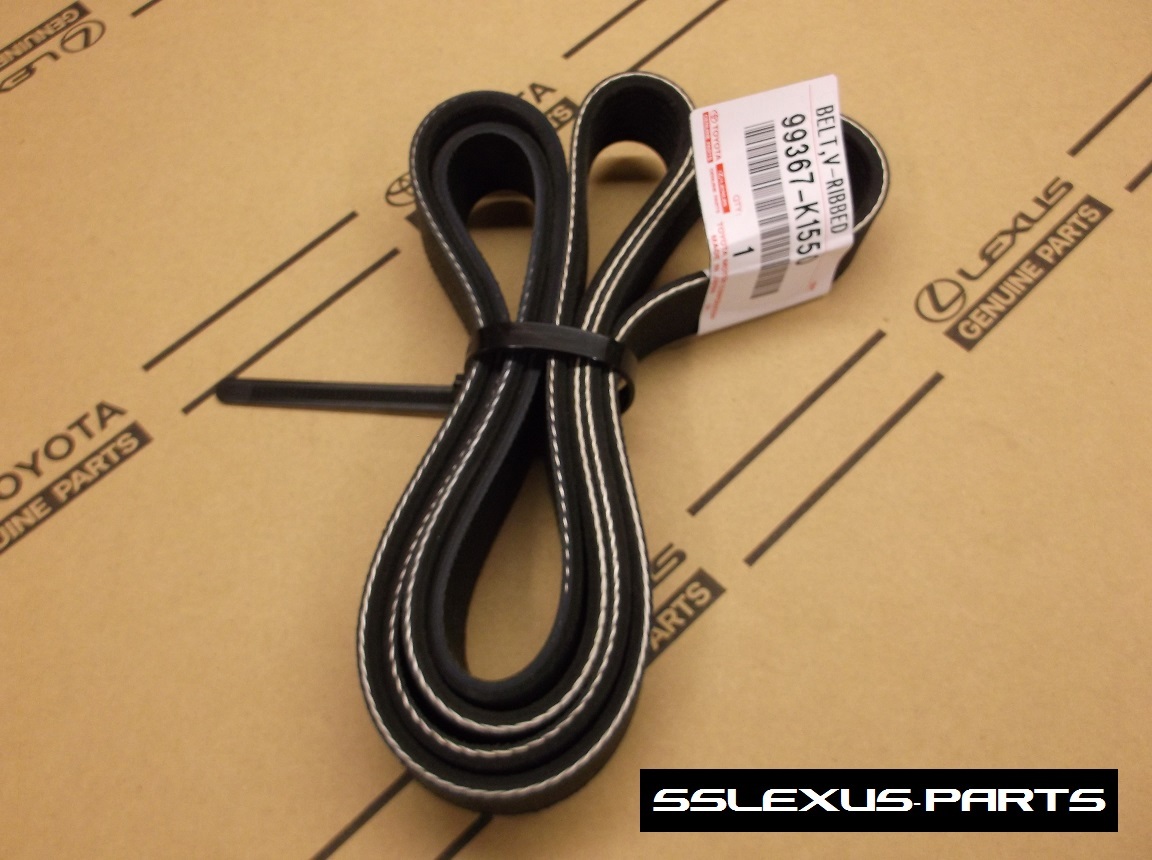 Lexus ES350 (2013-2015) OEM Genuine ENGINE SERPENTINE DRIVE BELT Lexus ES350 (2013-2015) OEM Genuine ENGINE SERPENTINE DRIVE BELT