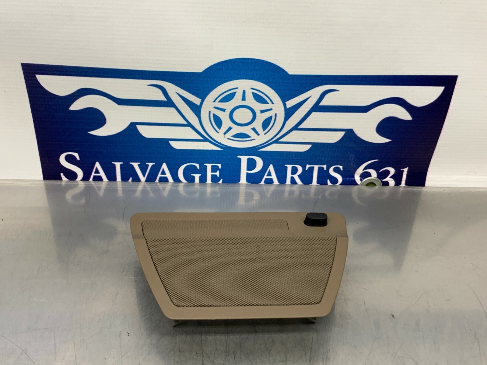 2007 Bmw 750Li E66 OEM Beige Upper Dash Speaker Grille Screen