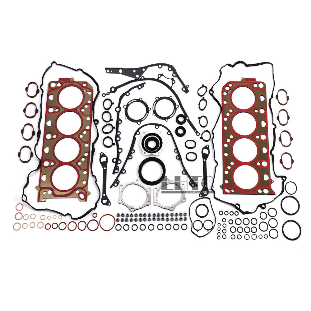 Engine Overhaul Rebuild Gasket Kit For Porsche Cayenne Panamera S GTS 4.8L V8
