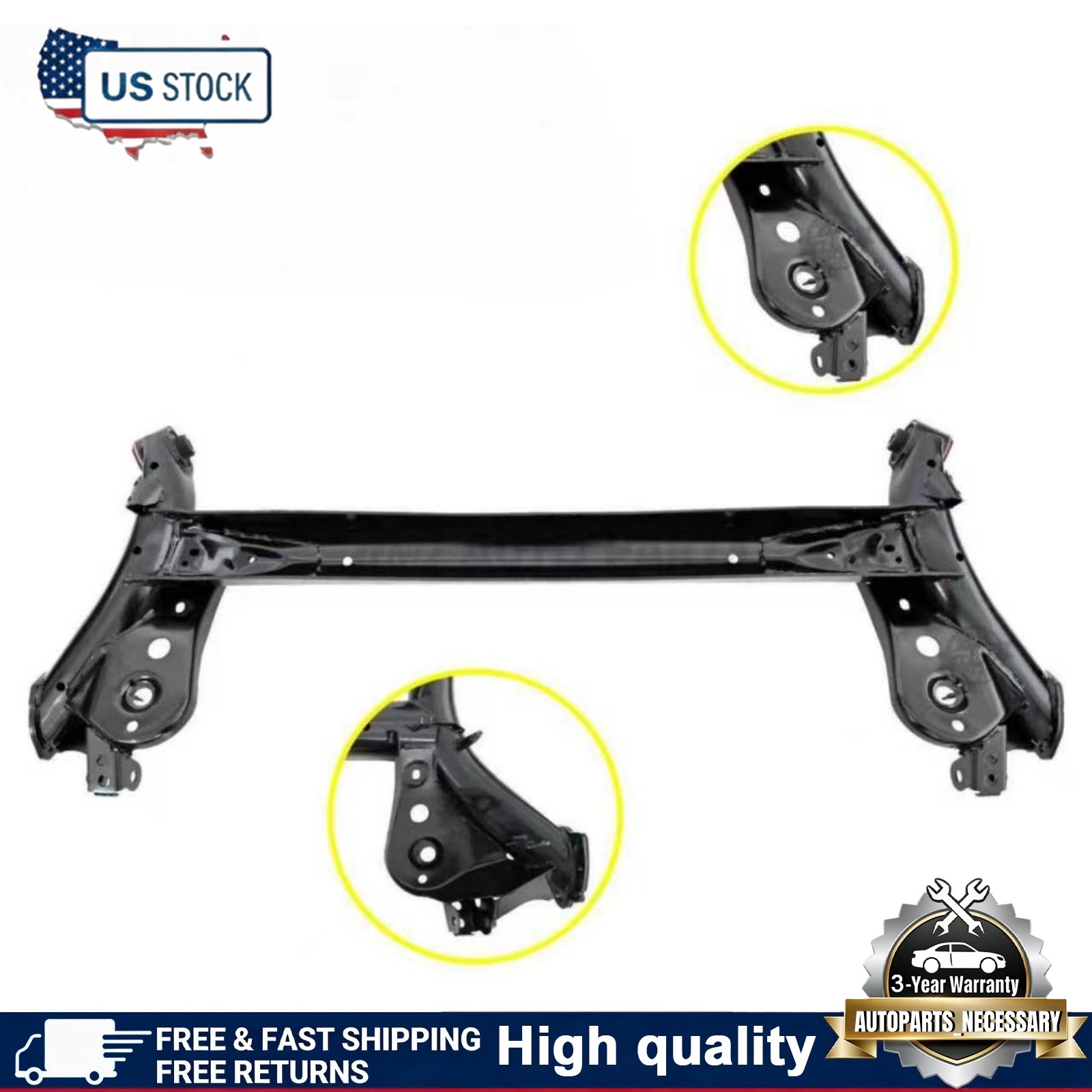 NEW For 2007 08 09 10-2015 MAZDA 2 Crossmember Loaded Beam Axle Rear Suspension