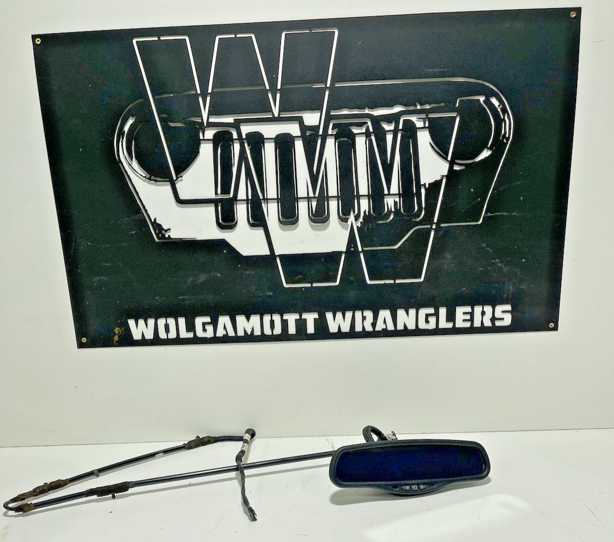 03-06 Jeep TJ Wrangler AUTO DIMMING Rearview Rear Mirror + Harness 55156197AA MW