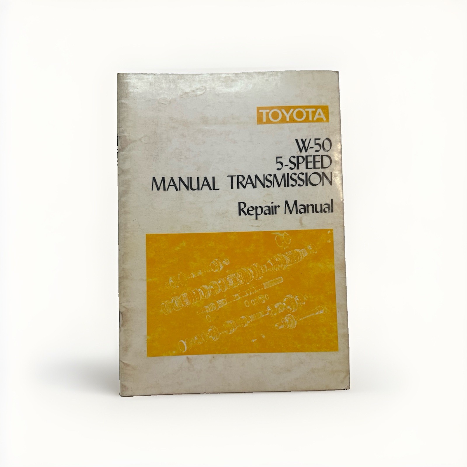 Toyota 1973-1983 OEM W-50 Manual Transmission Tune-up Shop Service Repair Manual